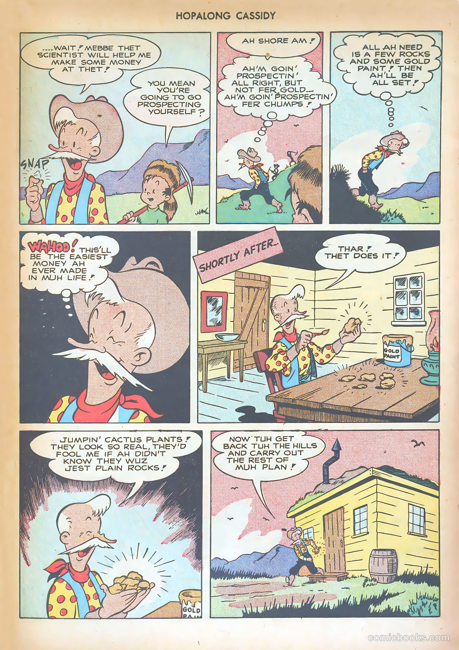 Hopalong Cassidy #22 (1948) — page 33 of 52