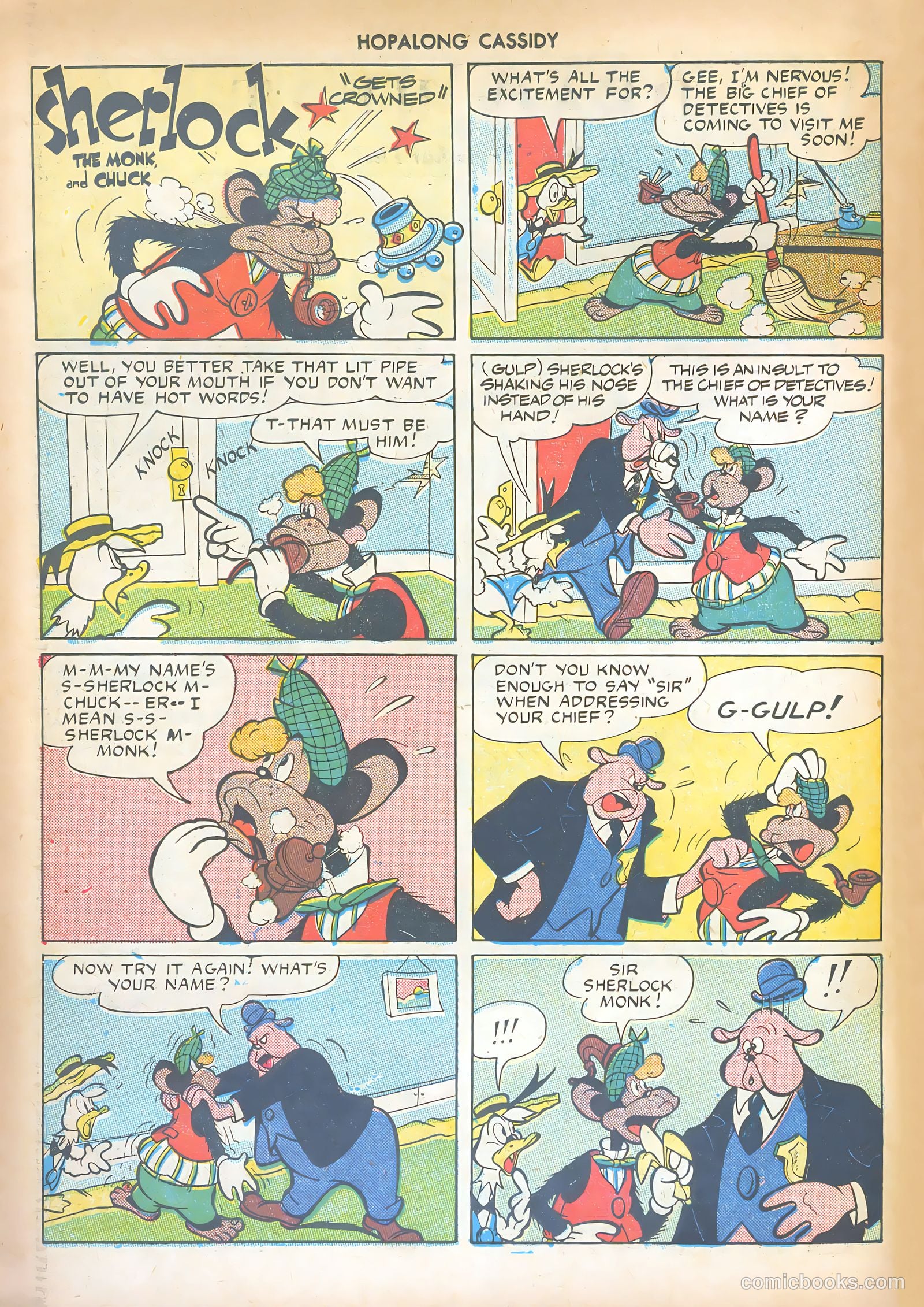 Hopalong Cassidy #22 (1948) — page 38 of 52