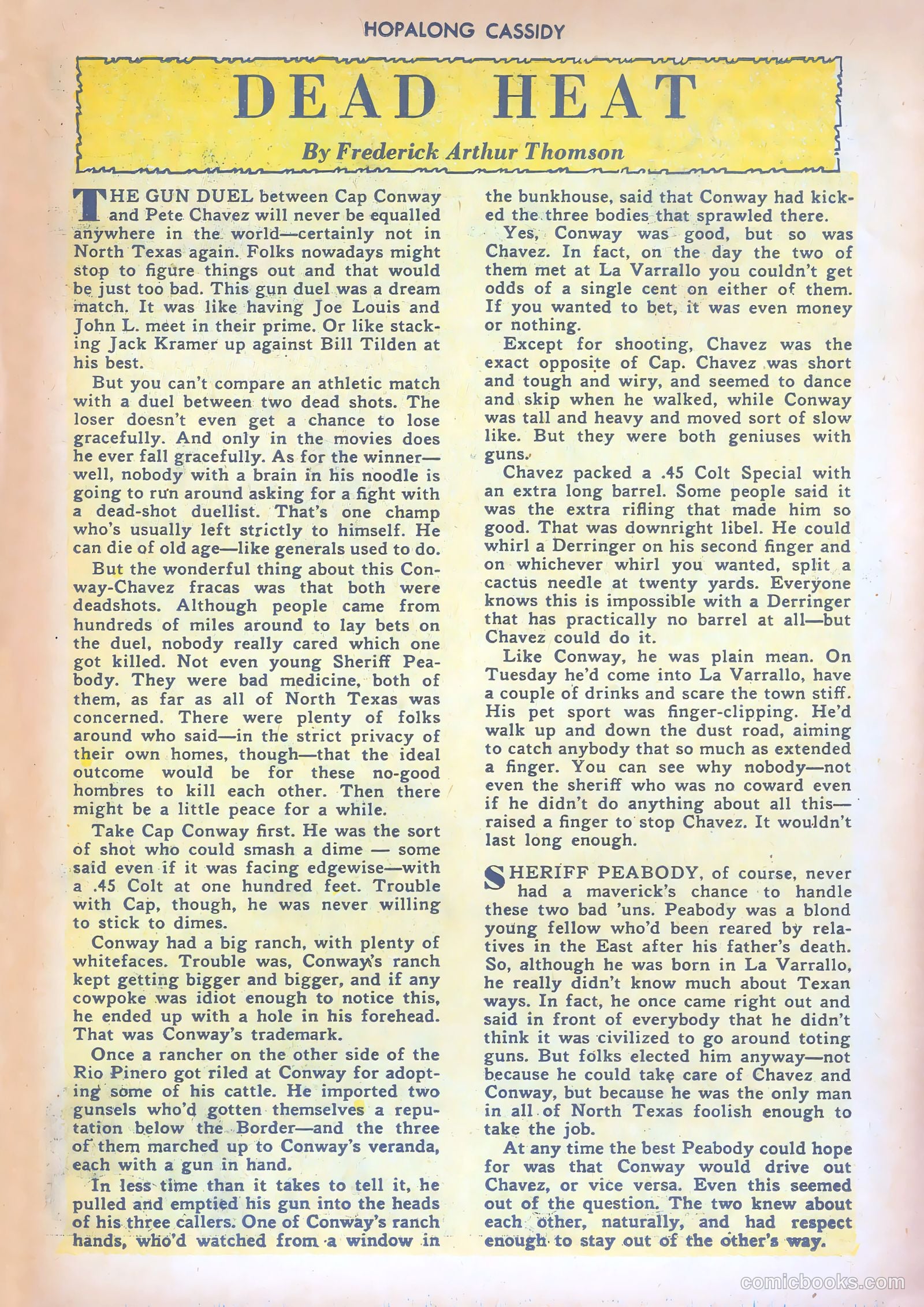 Hopalong Cassidy #22 (1948) — page 39 of 52