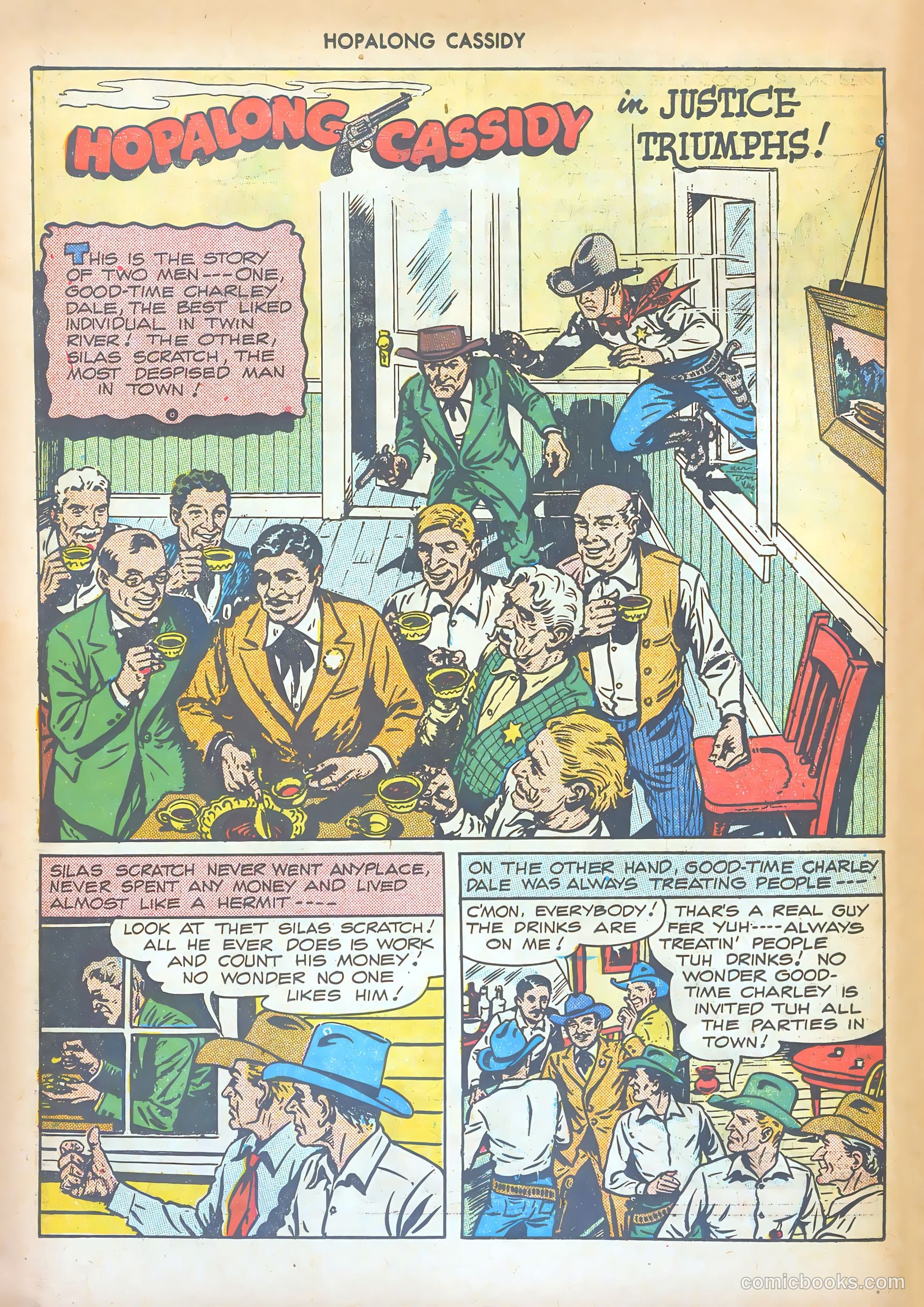 Hopalong Cassidy #22 (1948) — page 42 of 52