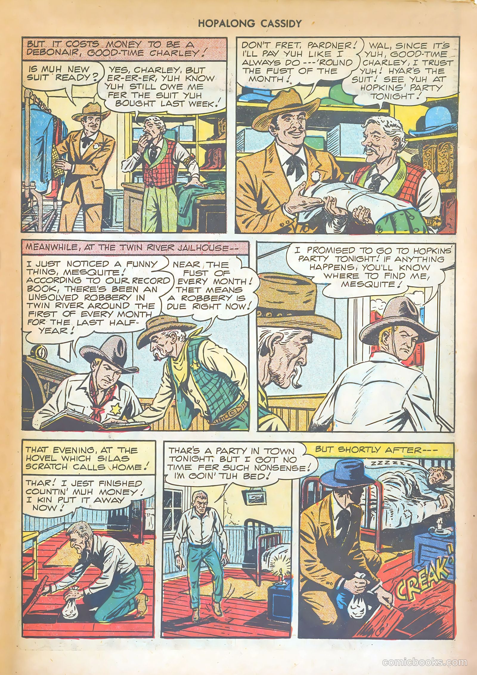 Hopalong Cassidy #22 (1948) — page 43 of 52