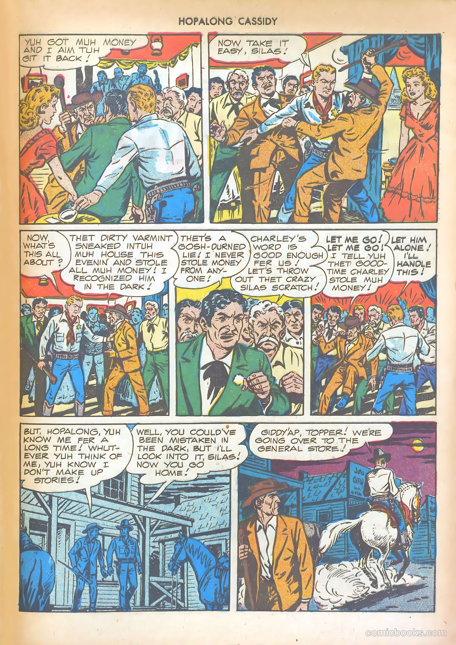 Hopalong Cassidy #22 (1948) — page 45 of 52