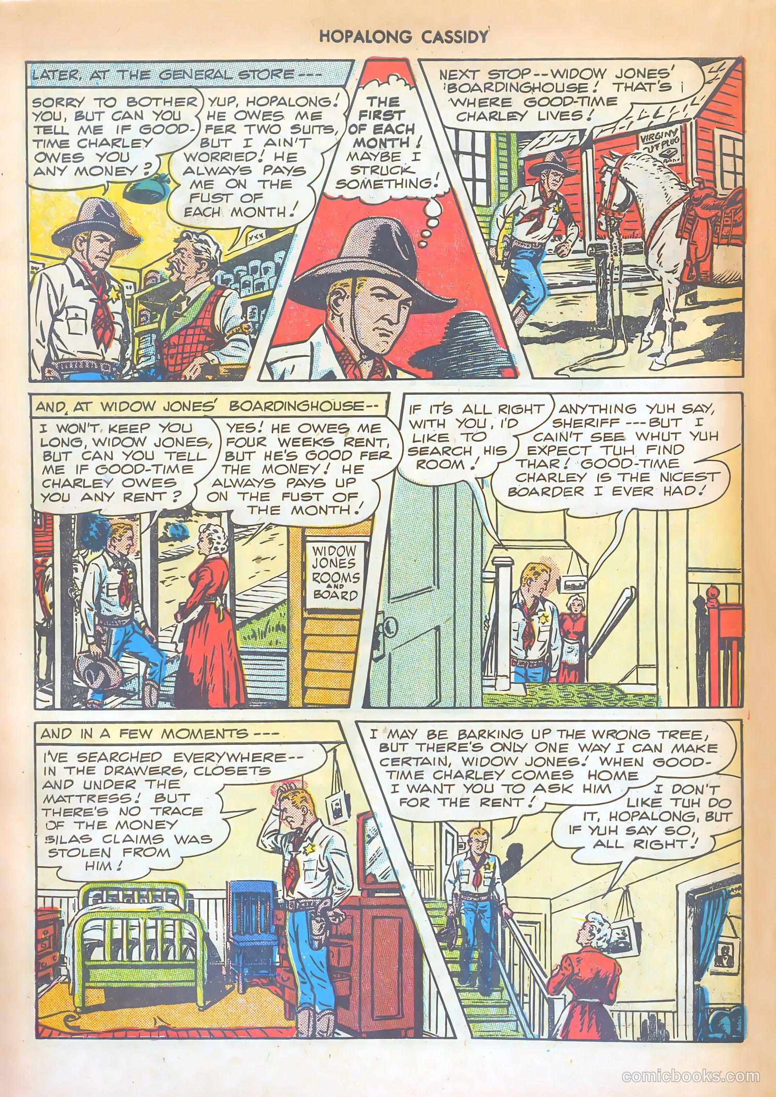 Hopalong Cassidy #22 (1948) — page 46 of 52