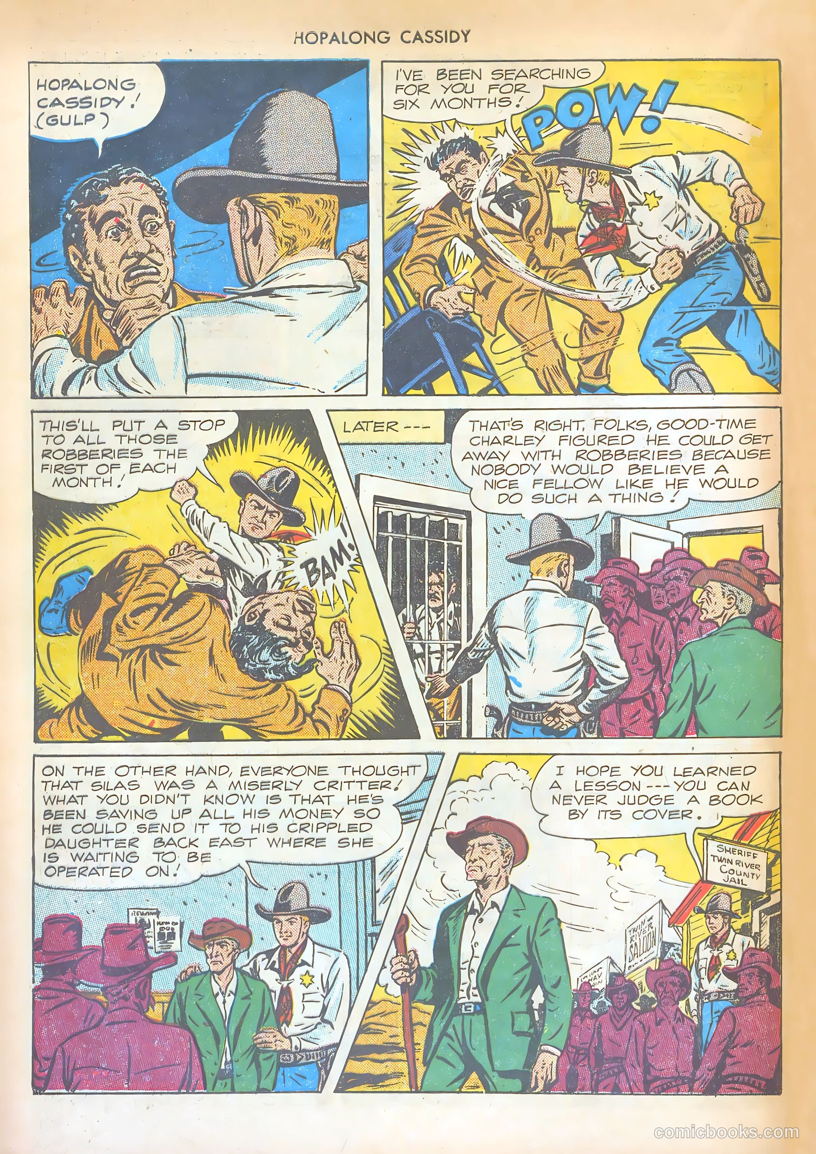 Hopalong Cassidy #22 (1948) — page 48 of 52