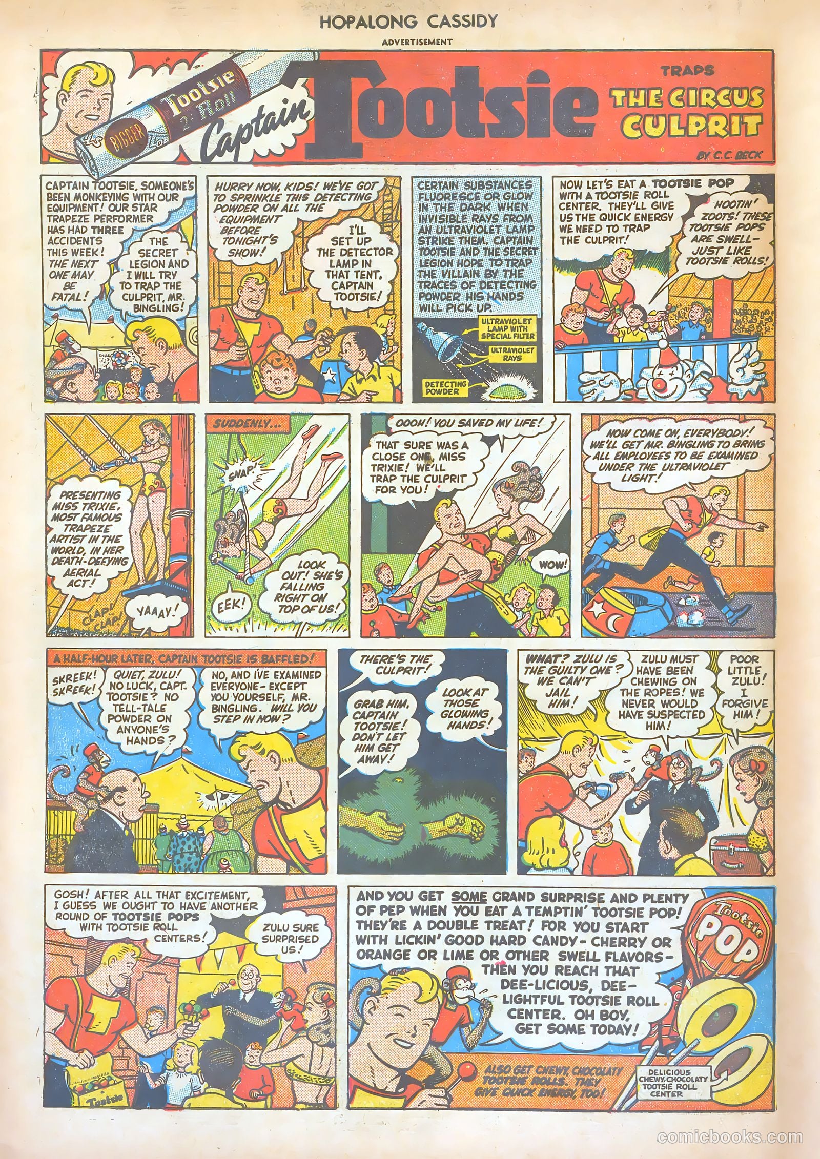 Hopalong Cassidy #22 (1948) — page 50 of 52