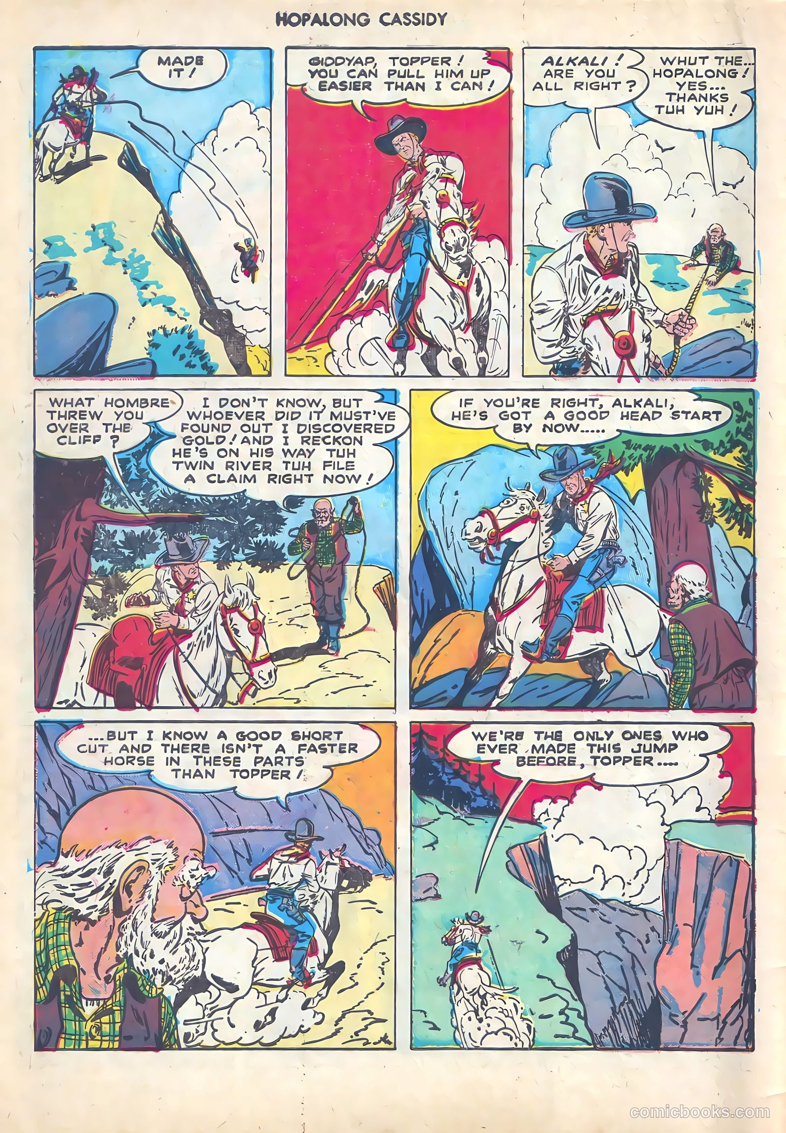 Hopalong Cassidy #23 (1948) — page 6 of 52