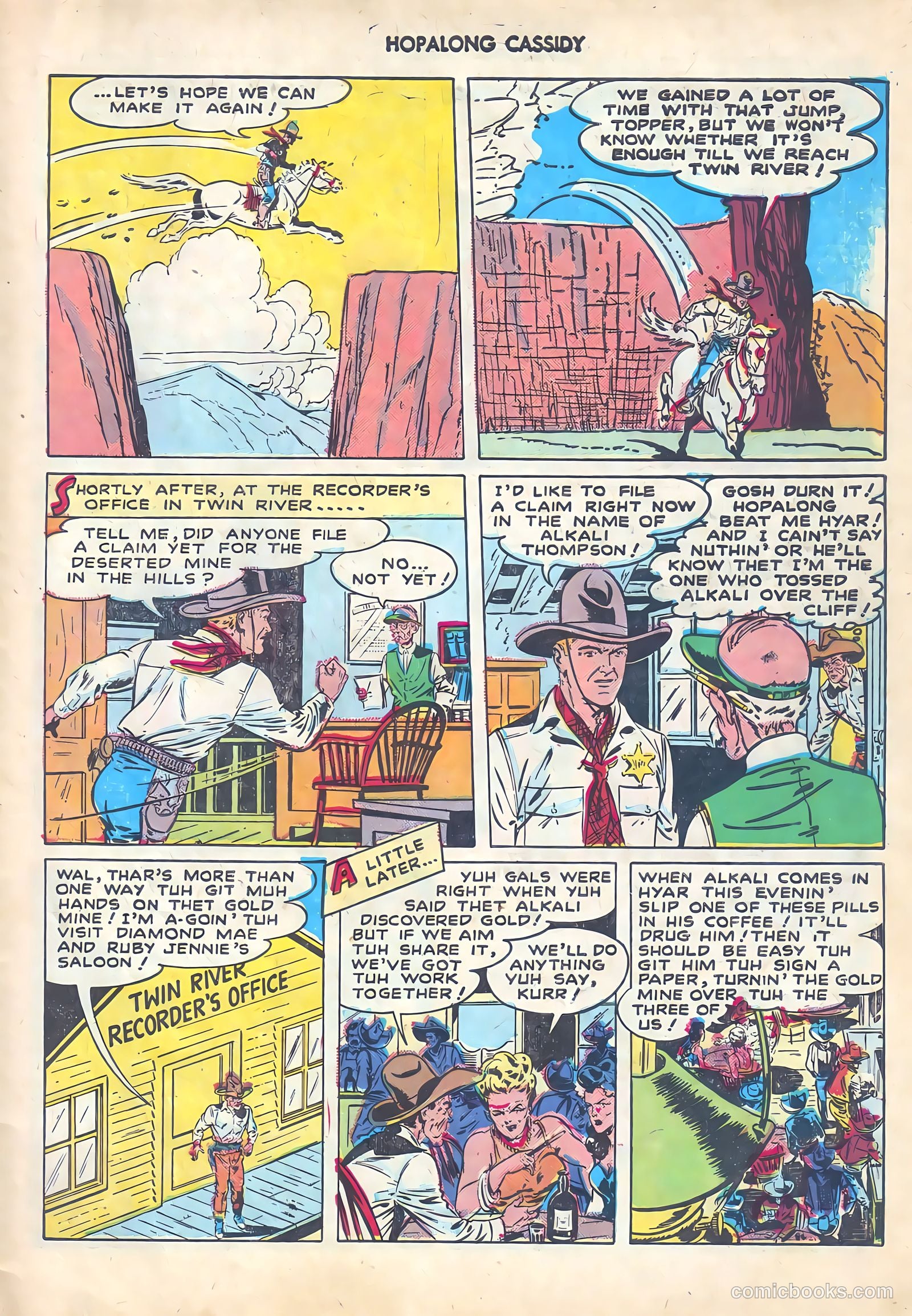 Hopalong Cassidy #23 (1948) — page 7 of 52