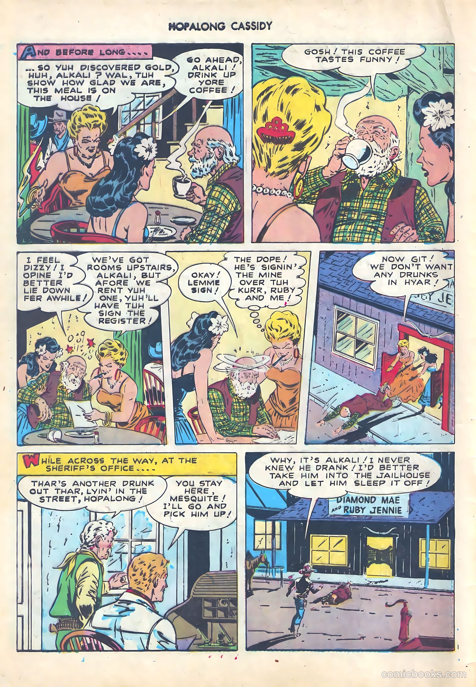 Hopalong Cassidy #23 (1948) — page 8 of 52