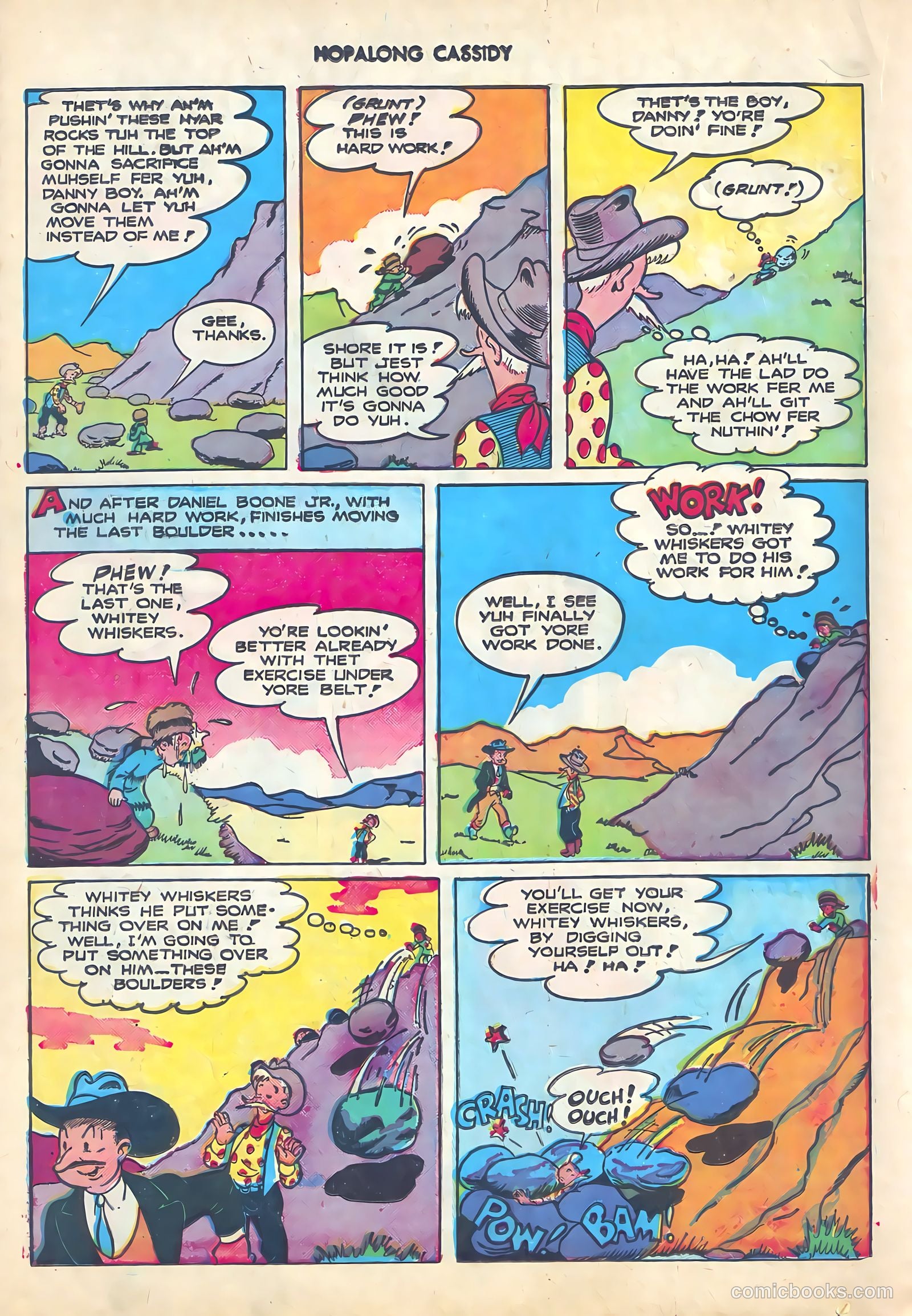 Hopalong Cassidy #23 (1948) — page 18 of 52