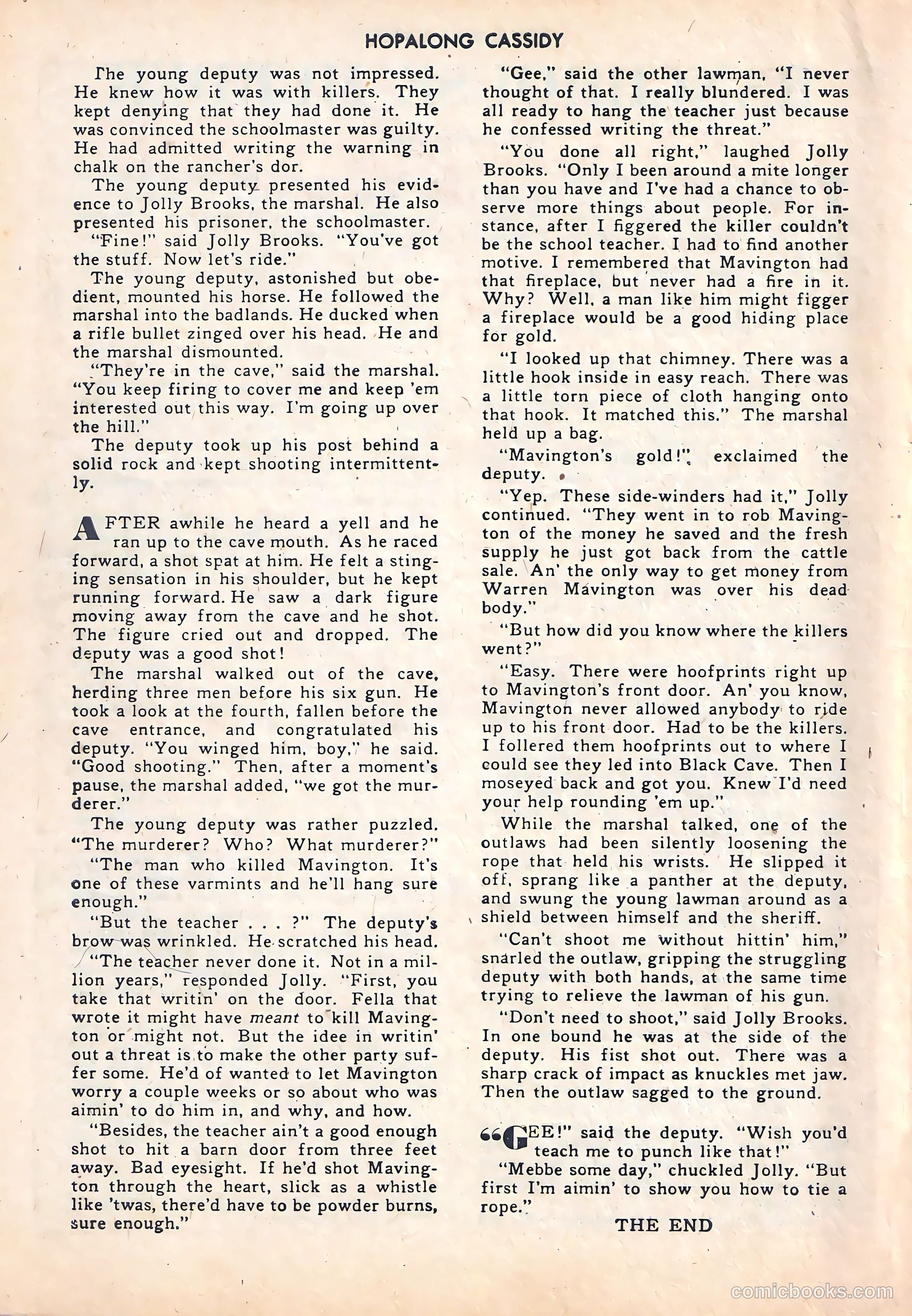 Hopalong Cassidy #23 (1948) — page 20 of 52