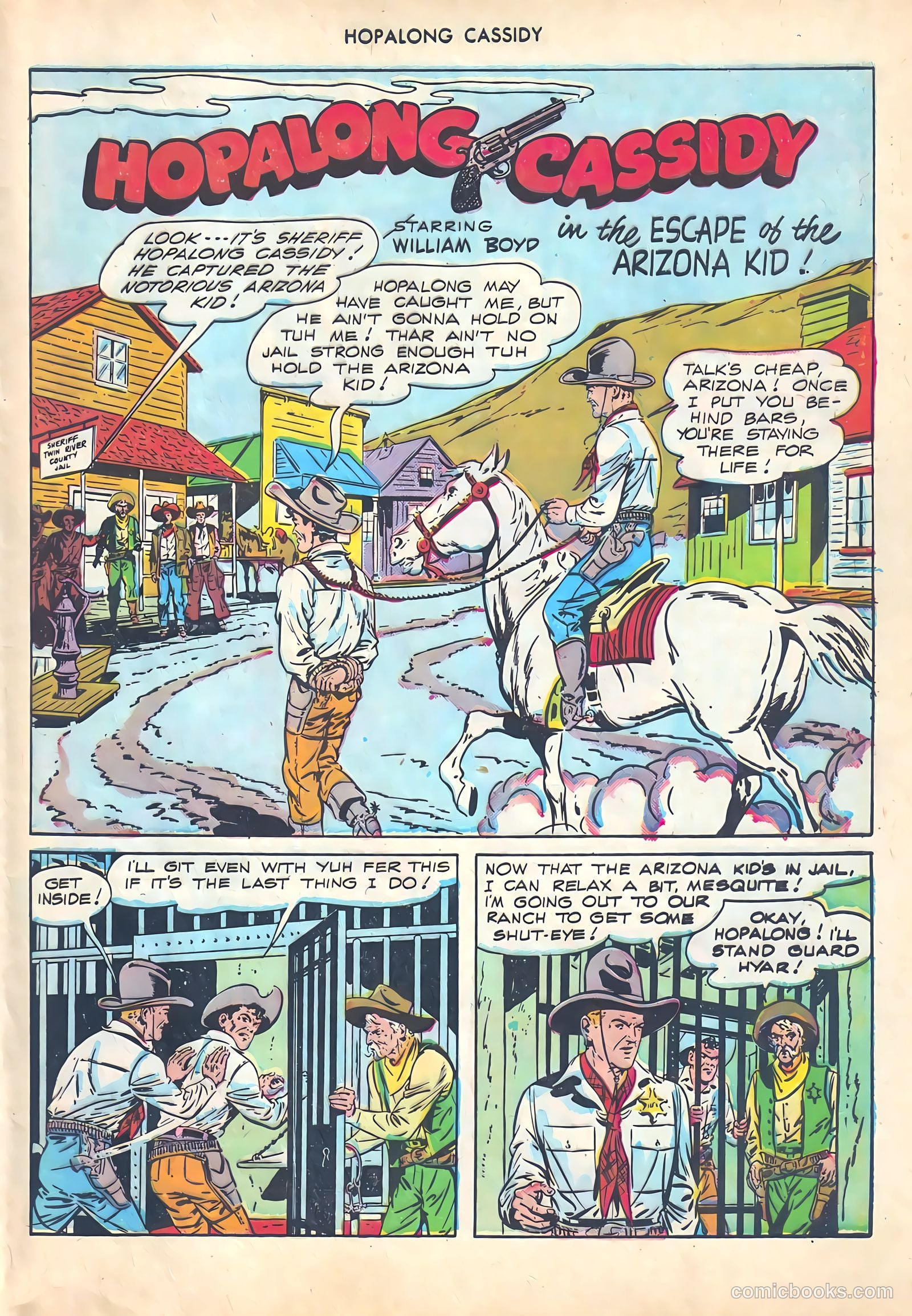 Hopalong Cassidy #23 (1948) — page 21 of 52