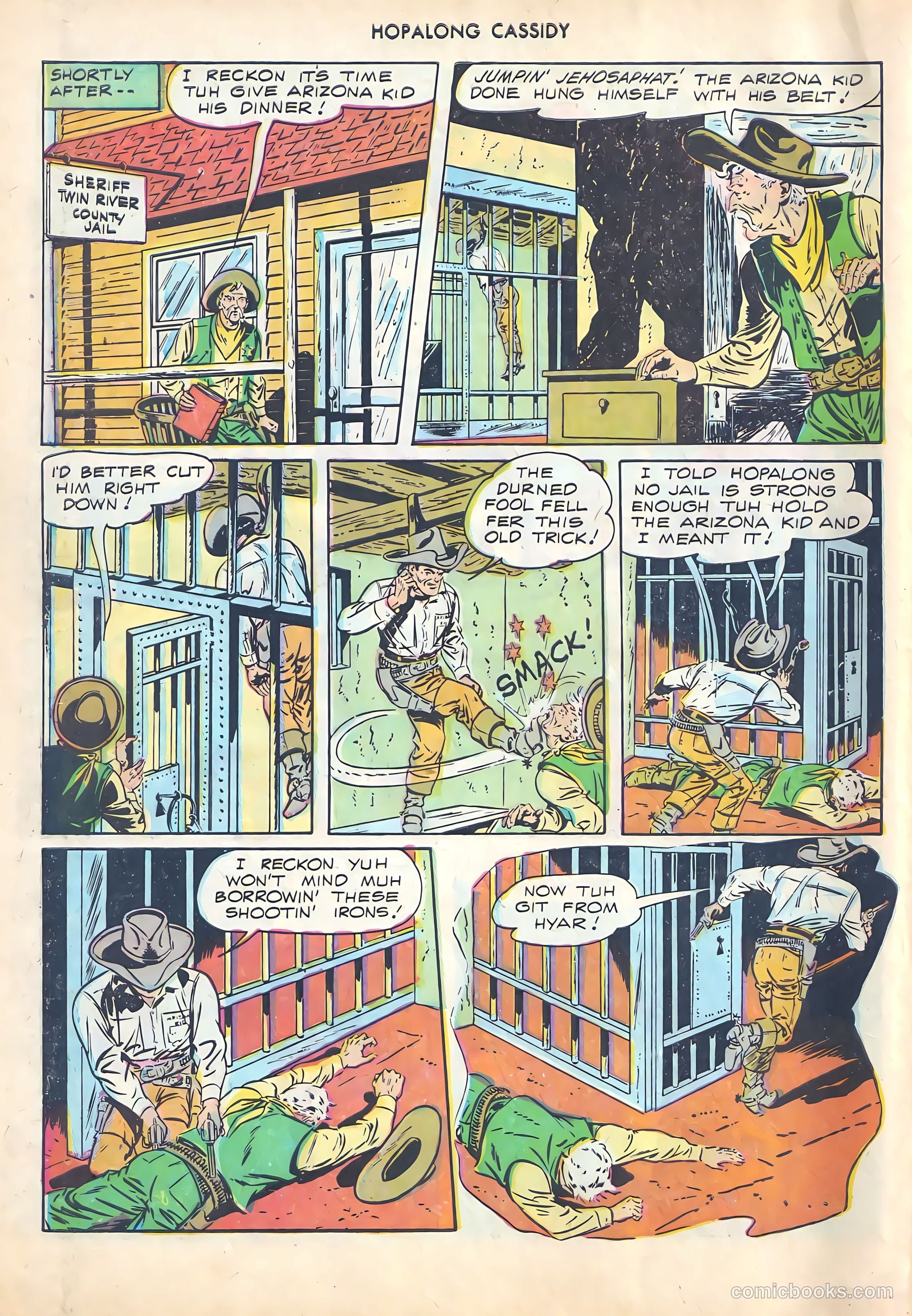 Hopalong Cassidy #23 (1948) — page 22 of 52