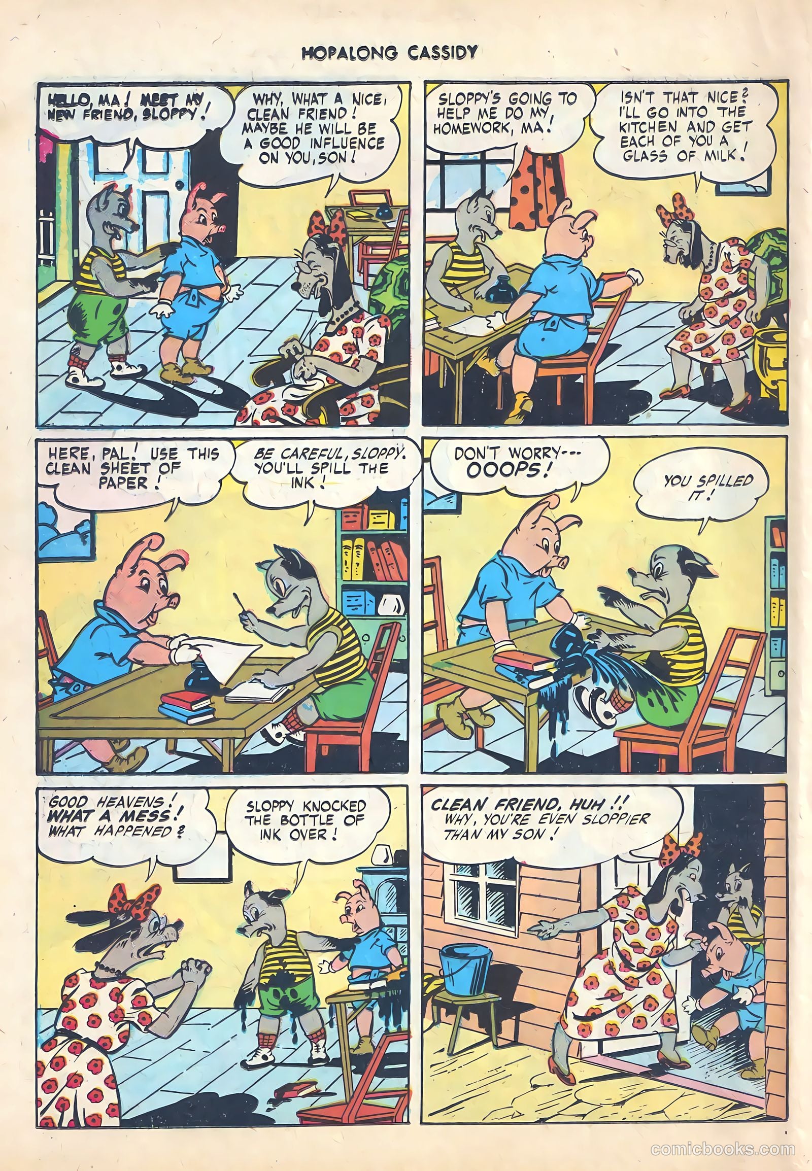 Hopalong Cassidy #23 (1948) — page 30 of 52