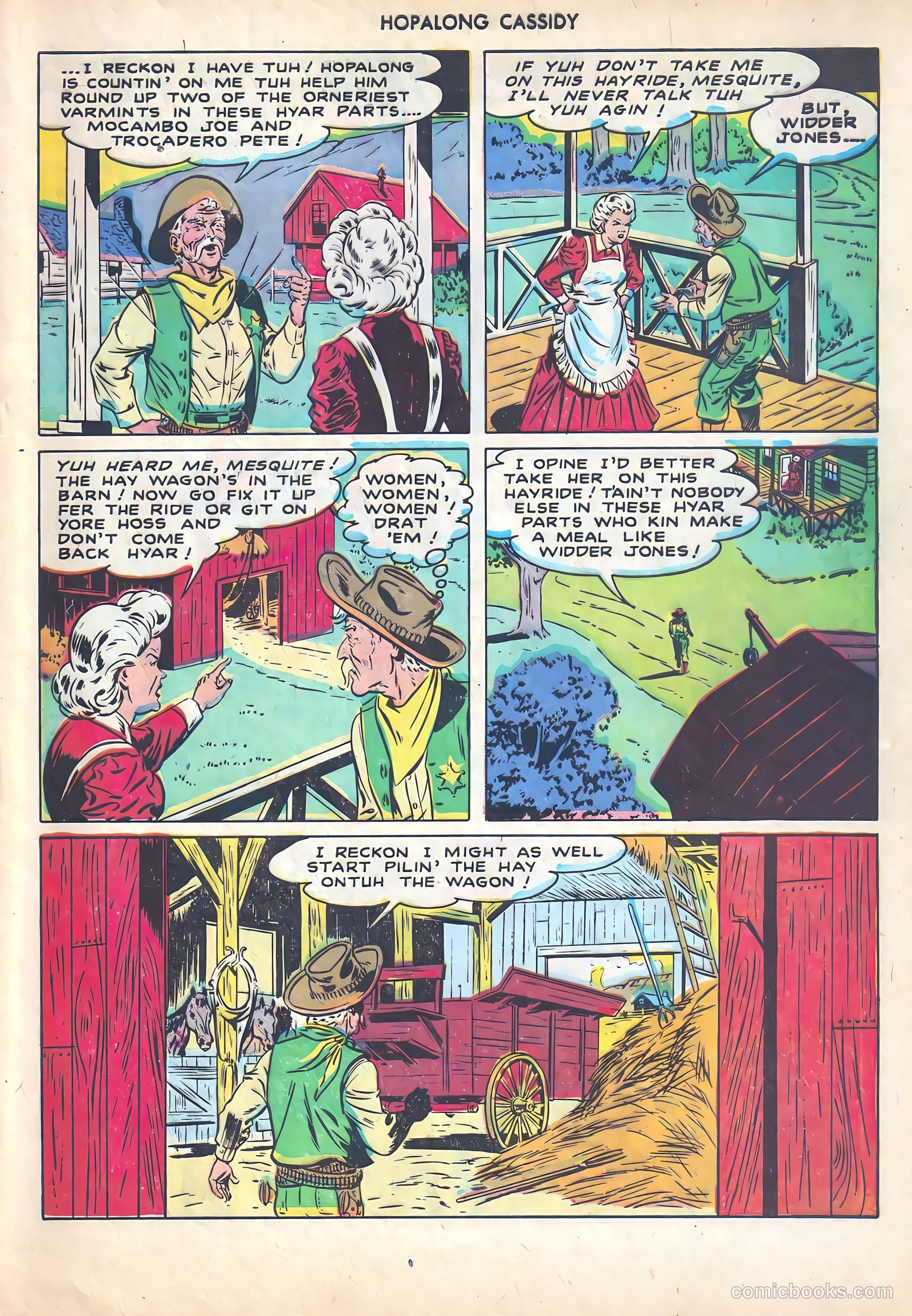 Hopalong Cassidy #23 (1948) — page 33 of 52