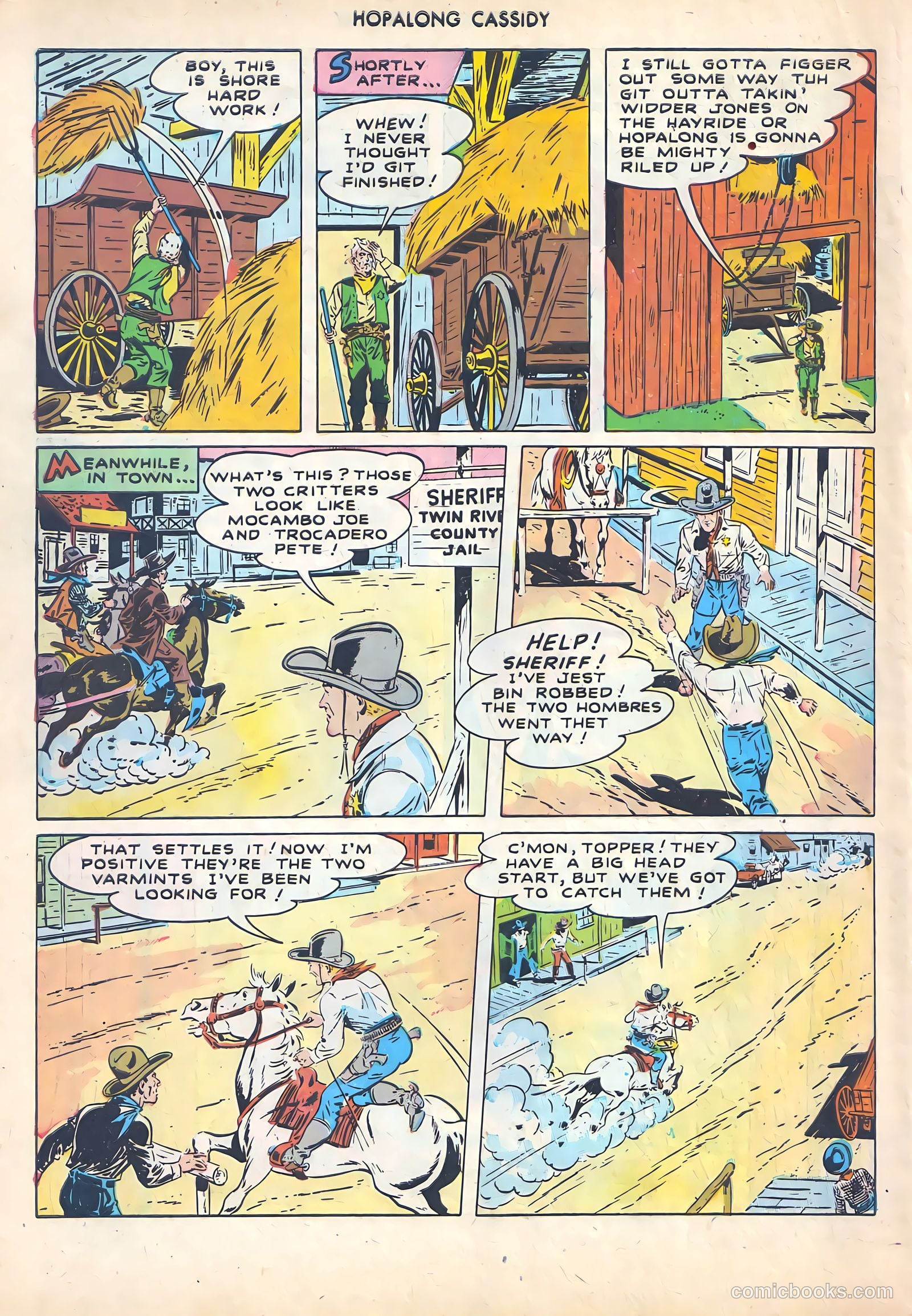 Hopalong Cassidy #23 (1948) — page 34 of 52
