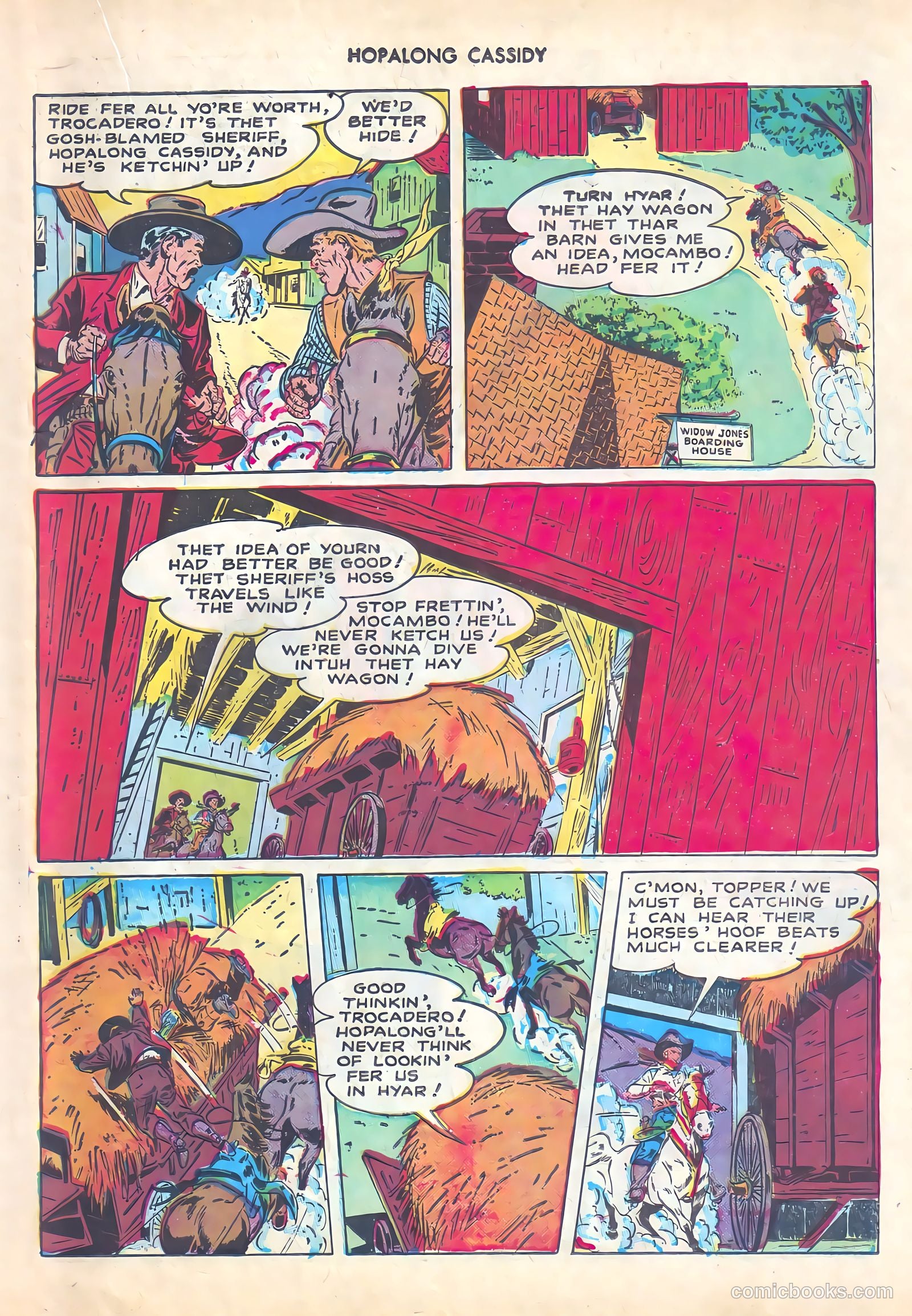Hopalong Cassidy #23 (1948) — page 35 of 52