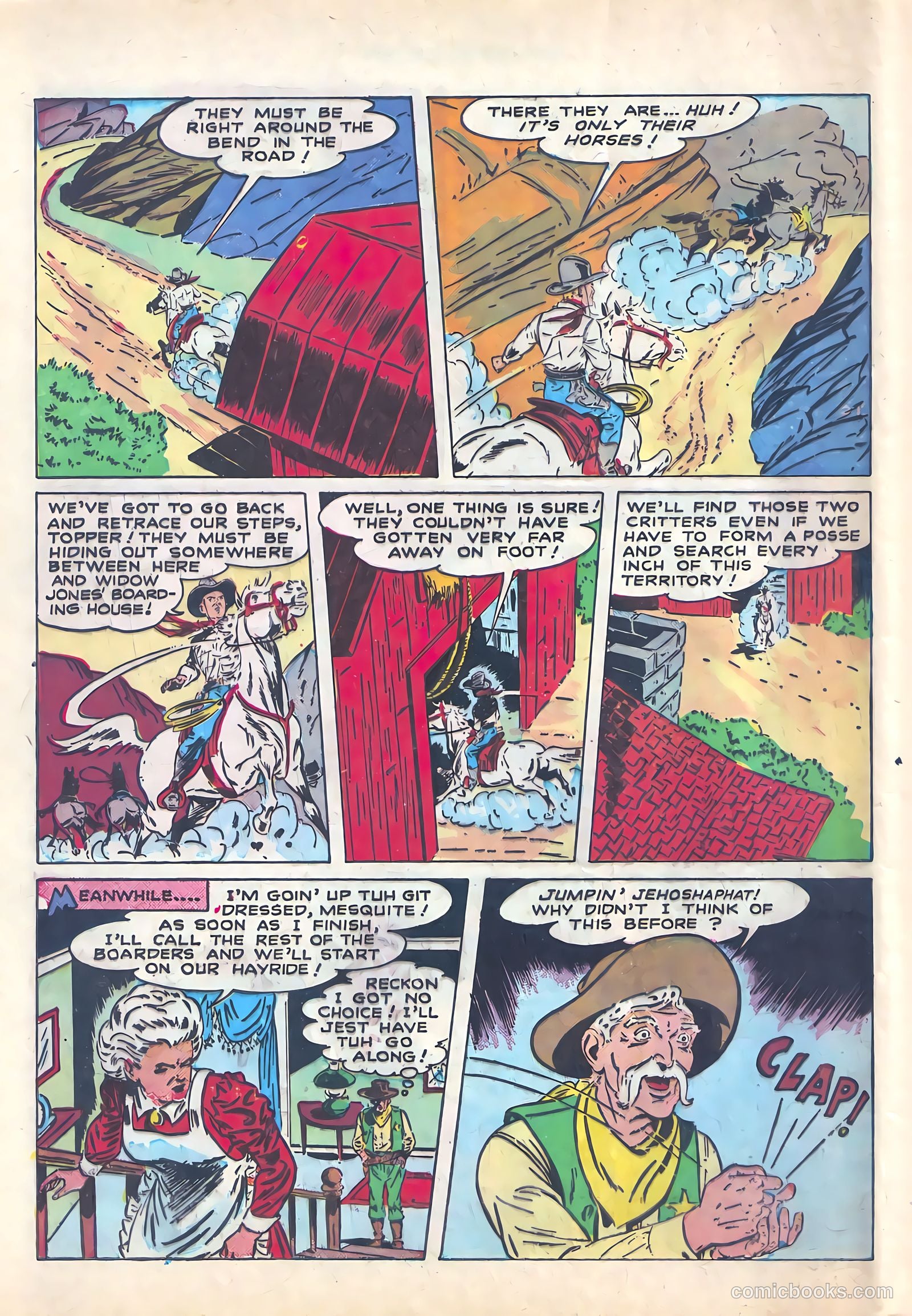 Hopalong Cassidy #23 (1948) — page 36 of 52
