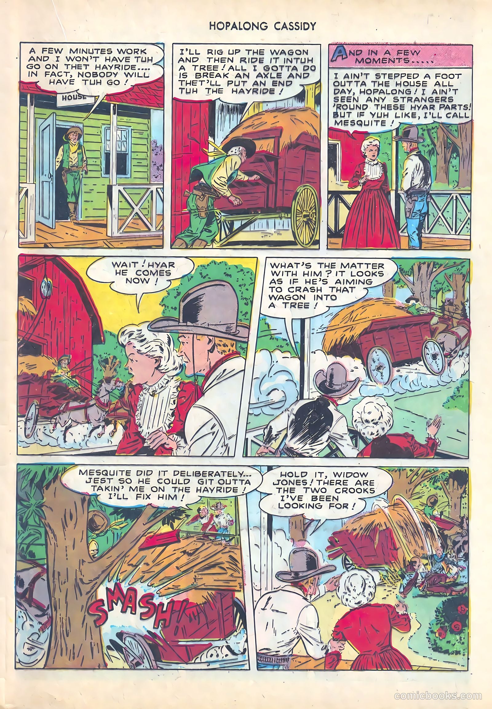 Hopalong Cassidy #23 (1948) — page 37 of 52
