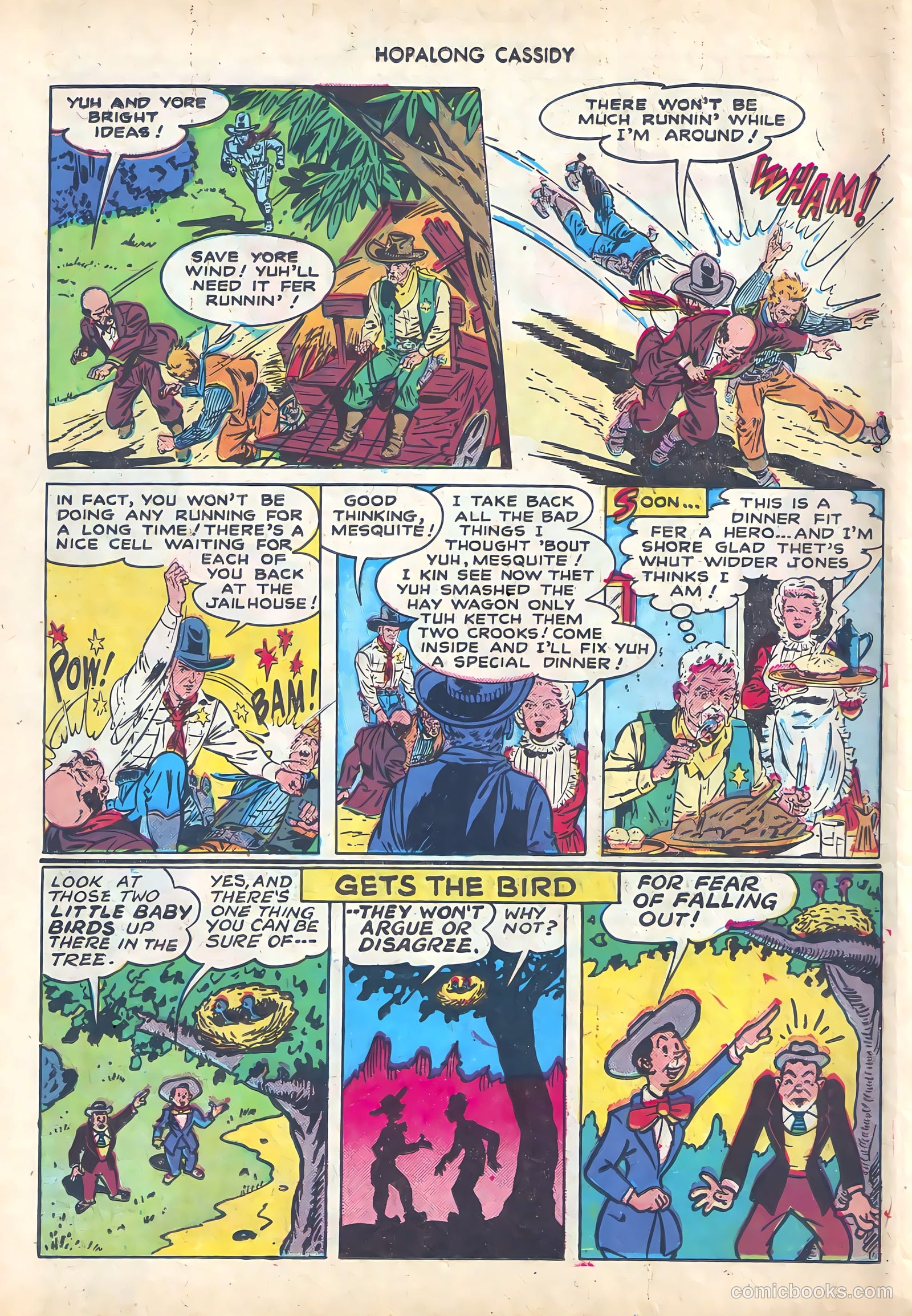 Hopalong Cassidy #23 (1948) — page 38 of 52