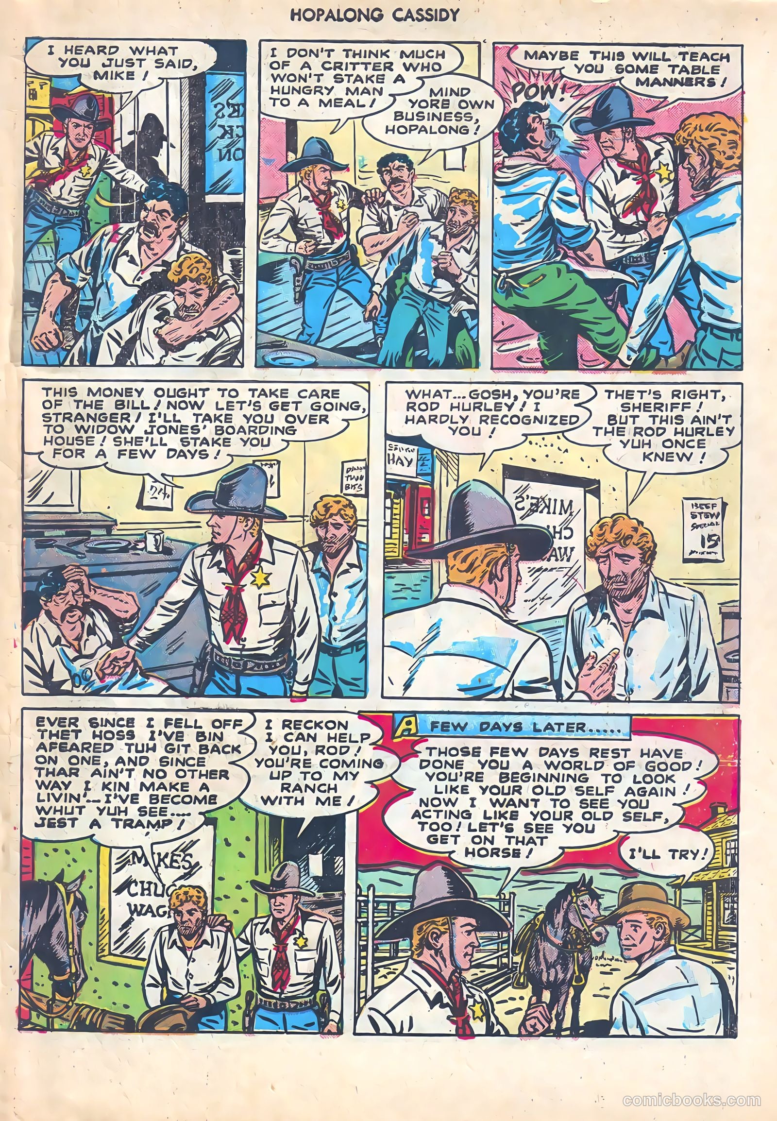 Hopalong Cassidy #23 (1948) — page 47 of 52
