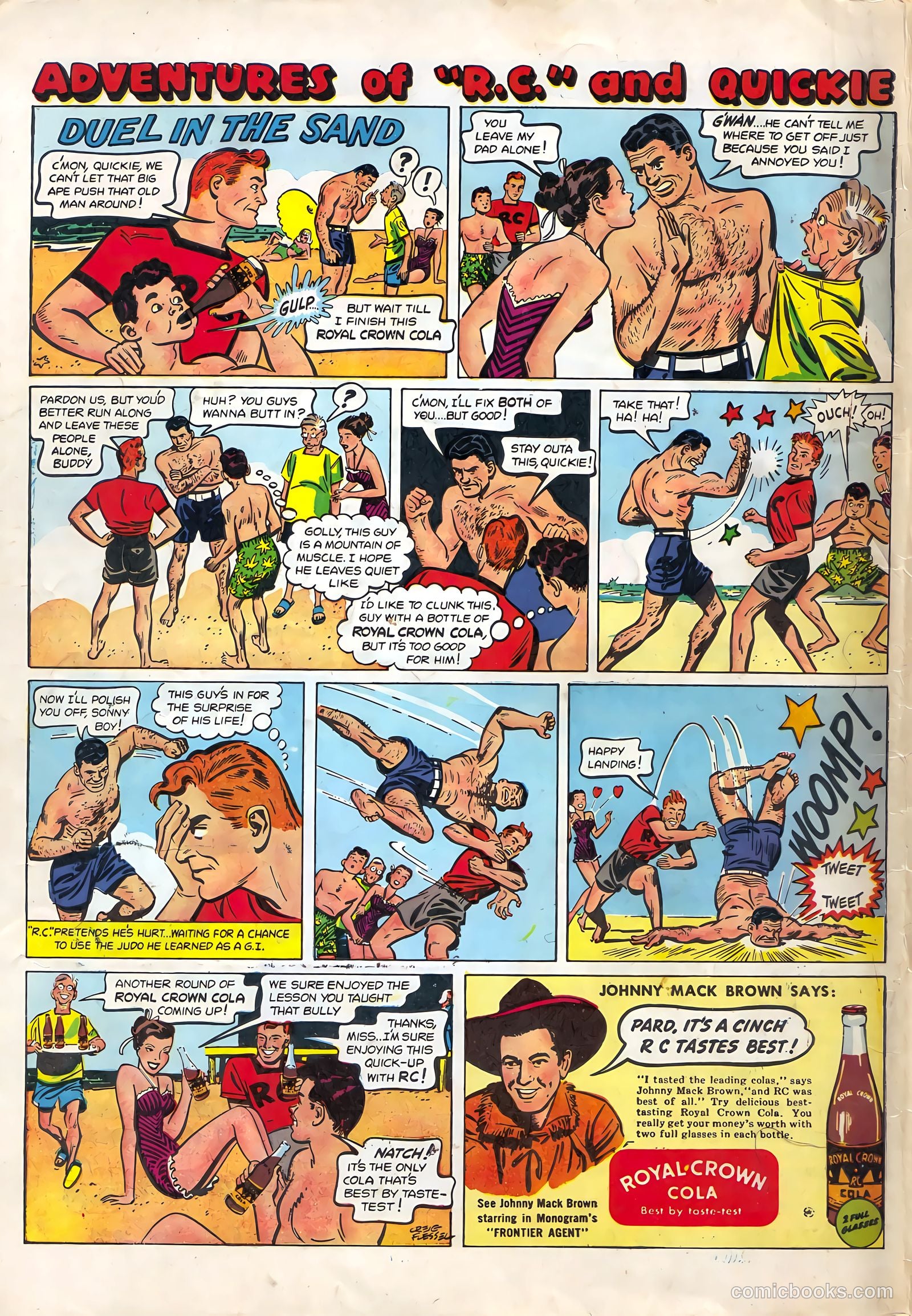 Hopalong Cassidy #23 (1948) — page 52 of 52