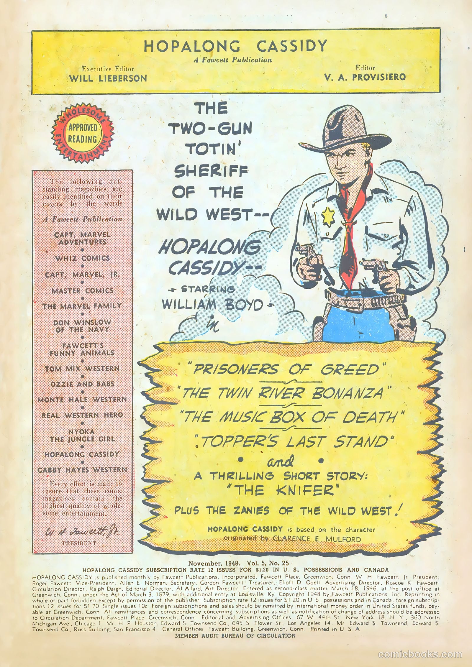 Hopalong Cassidy #25 (1948) — page 3 of 52