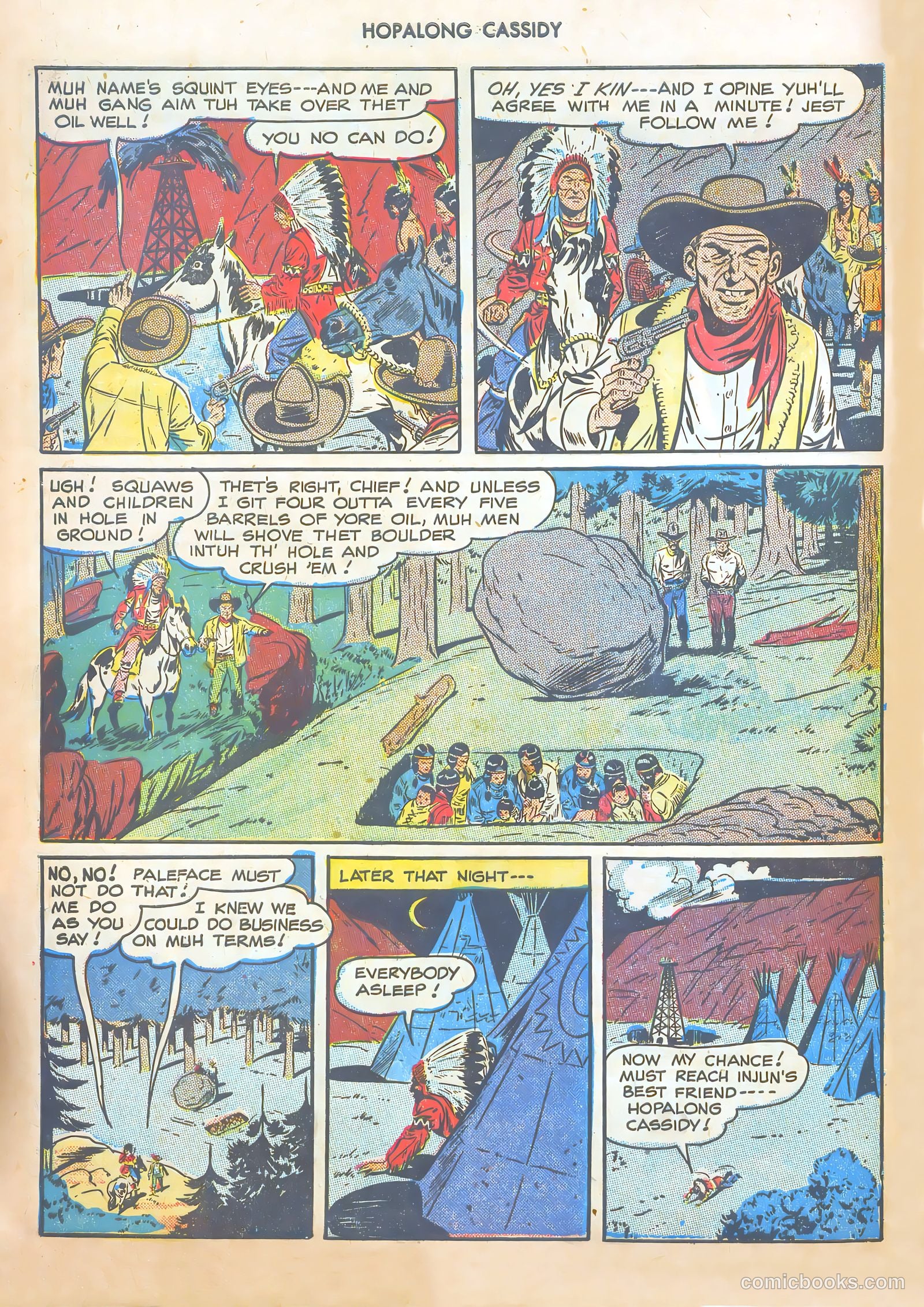 Hopalong Cassidy #25 (1948) — page 6 of 52
