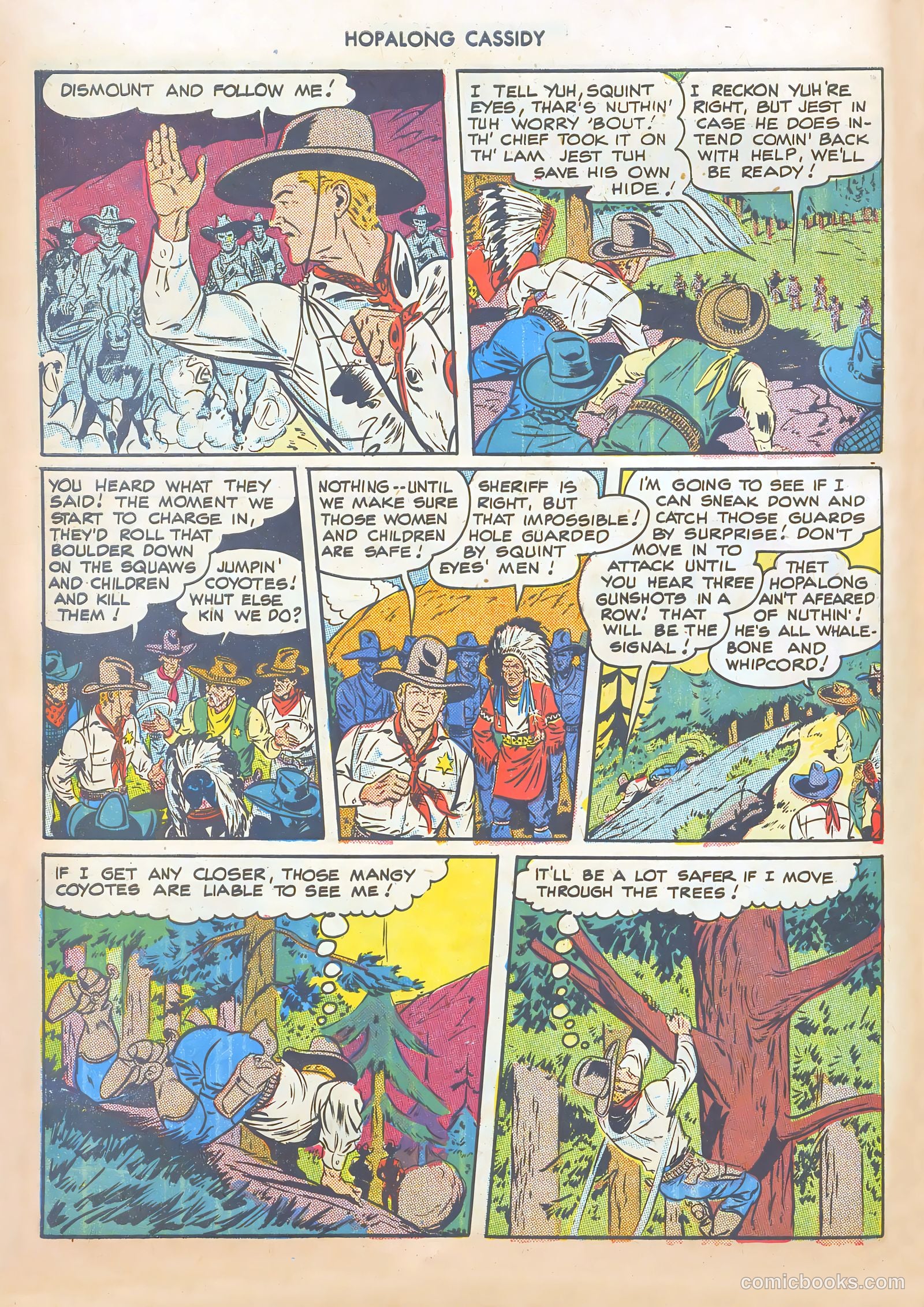 Hopalong Cassidy #25 (1948) — page 8 of 52