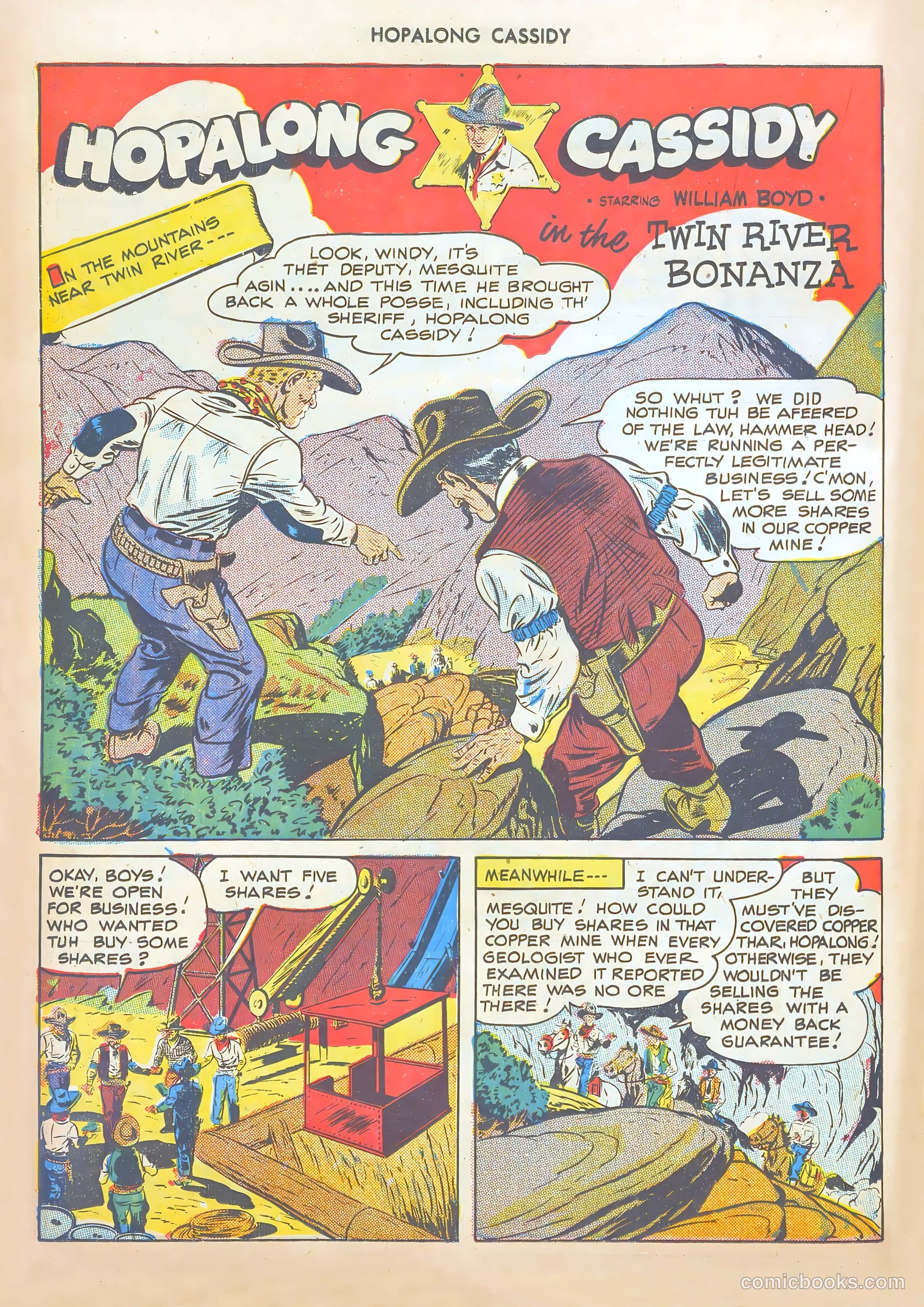 Hopalong Cassidy #25 (1948) — page 16 of 52