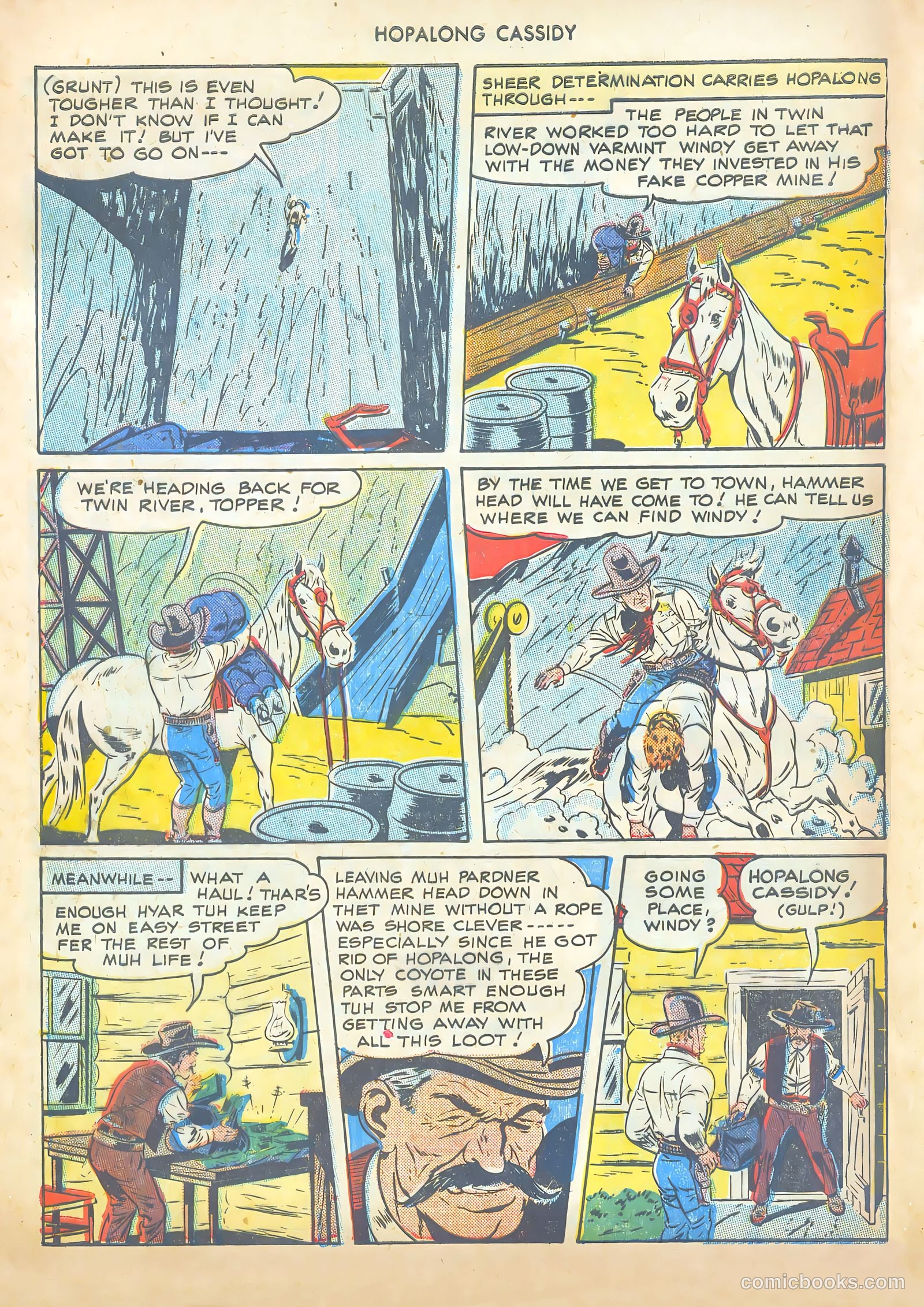 Hopalong Cassidy #25 (1948) — page 21 of 52