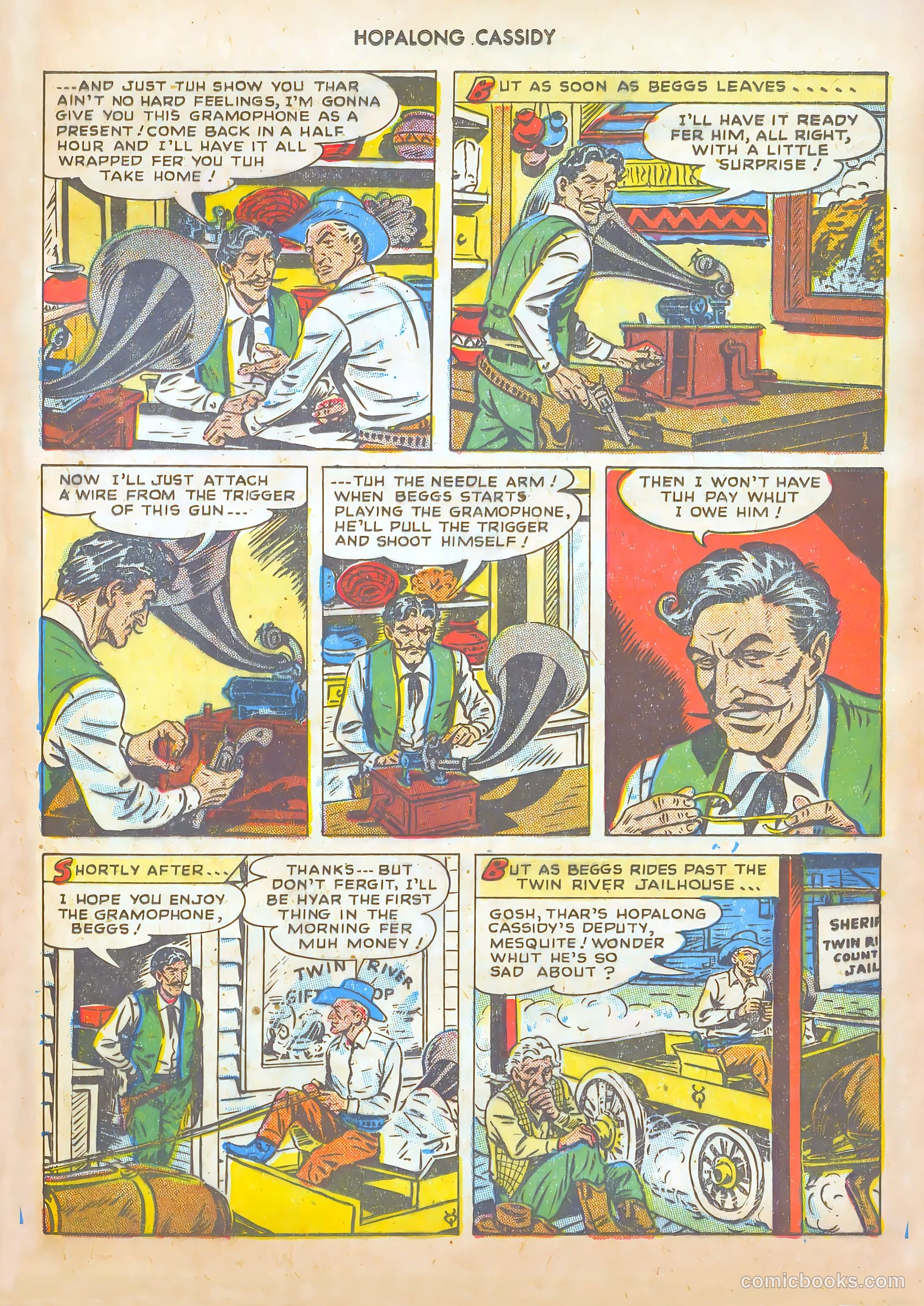 Hopalong Cassidy #25 (1948) — page 25 of 52