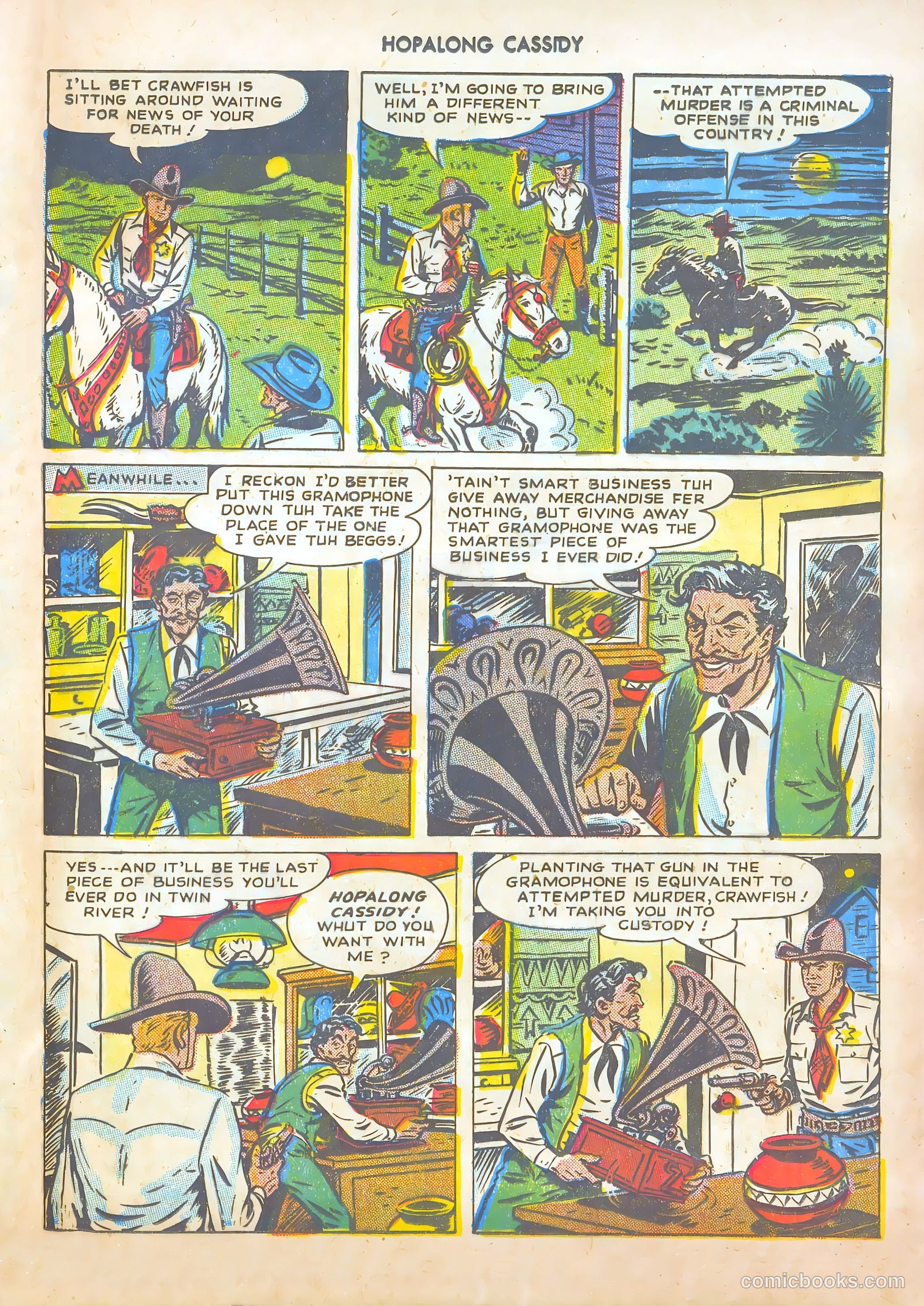 Hopalong Cassidy #25 (1948) — page 29 of 52
