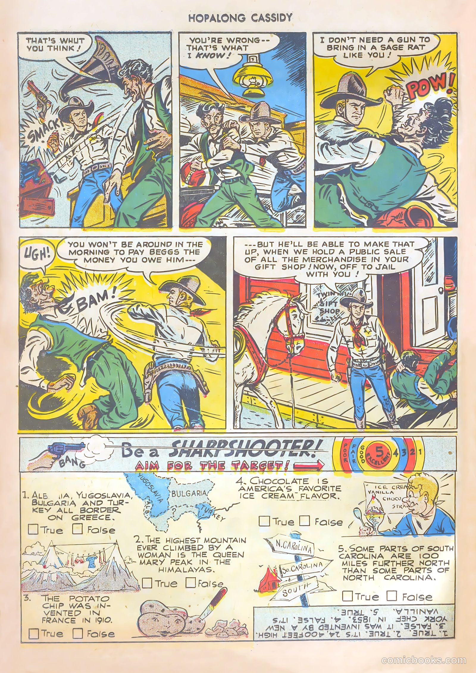 Hopalong Cassidy #25 (1948) — page 30 of 52