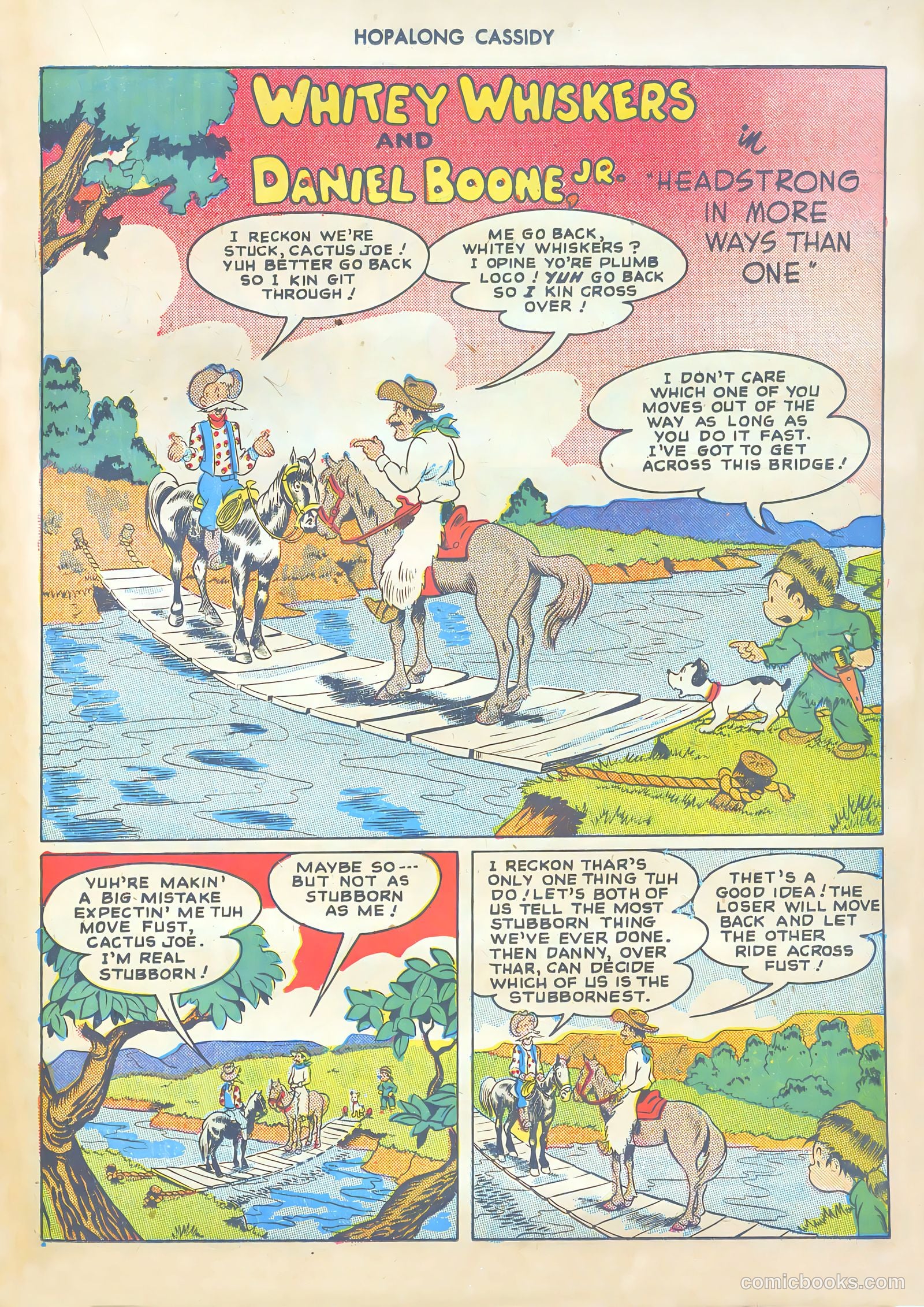 Hopalong Cassidy #25 (1948) — page 37 of 52