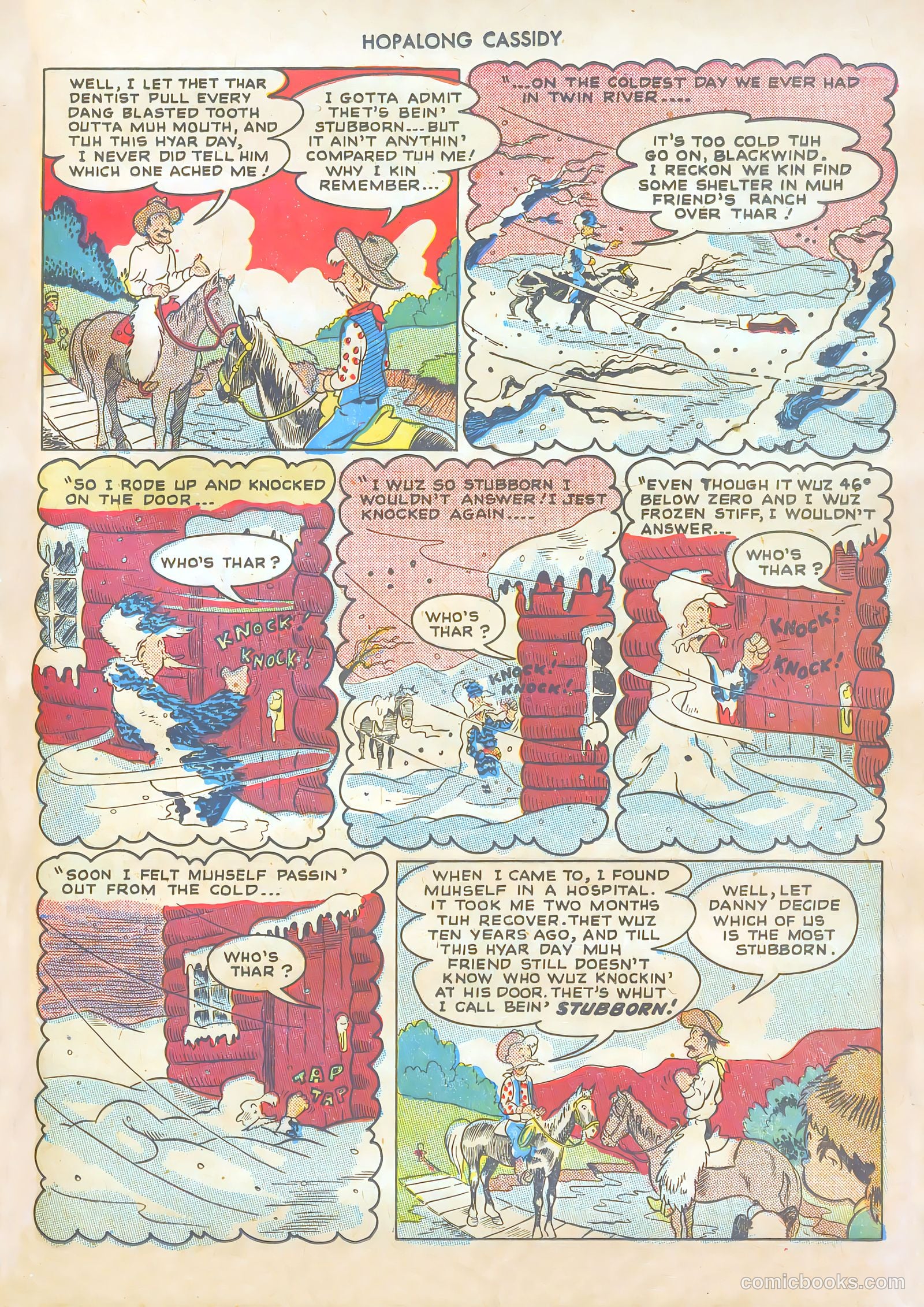 Hopalong Cassidy #25 (1948) — page 39 of 52