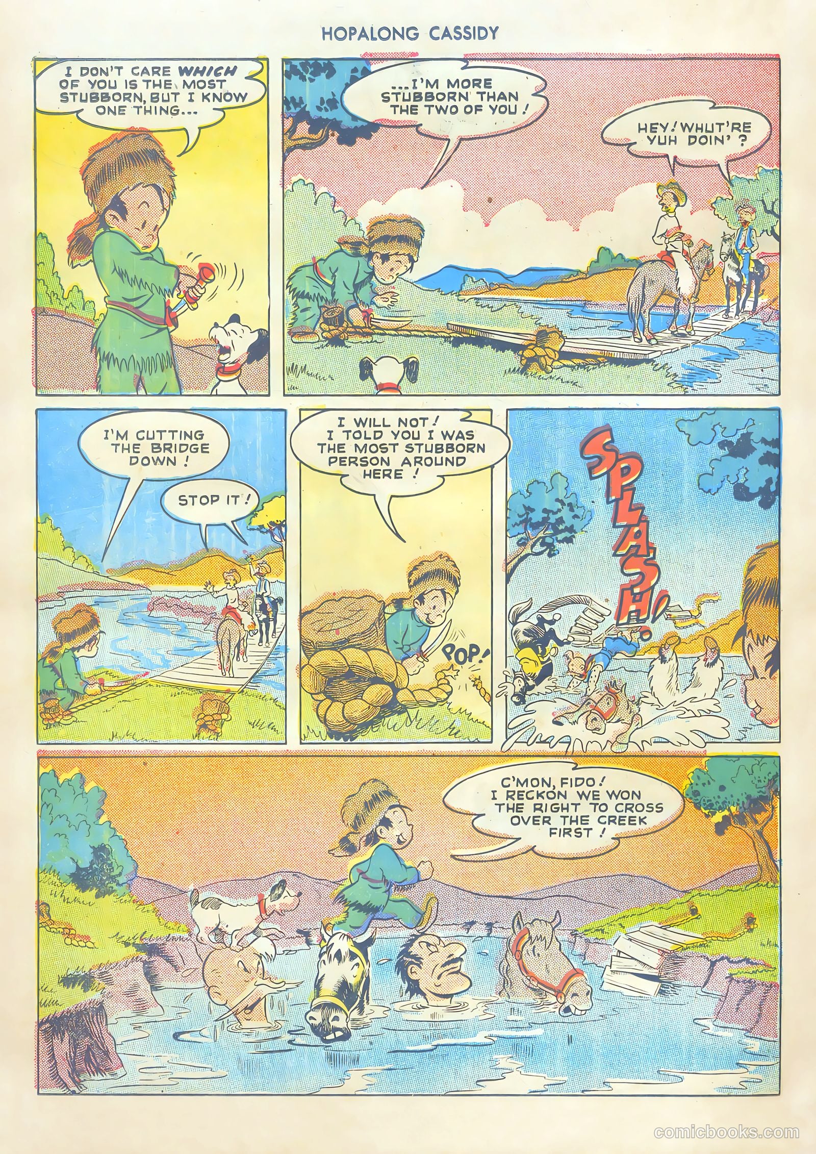 Hopalong Cassidy #25 (1948) — page 40 of 52