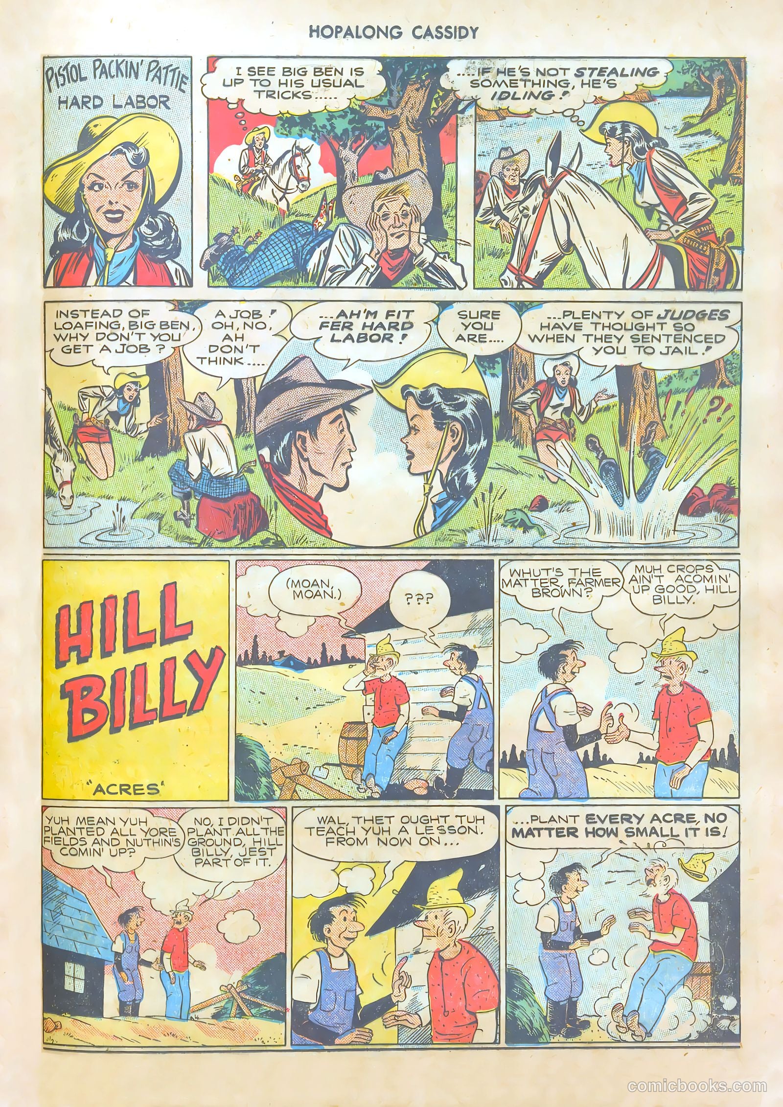Hopalong Cassidy #25 (1948) — page 41 of 52