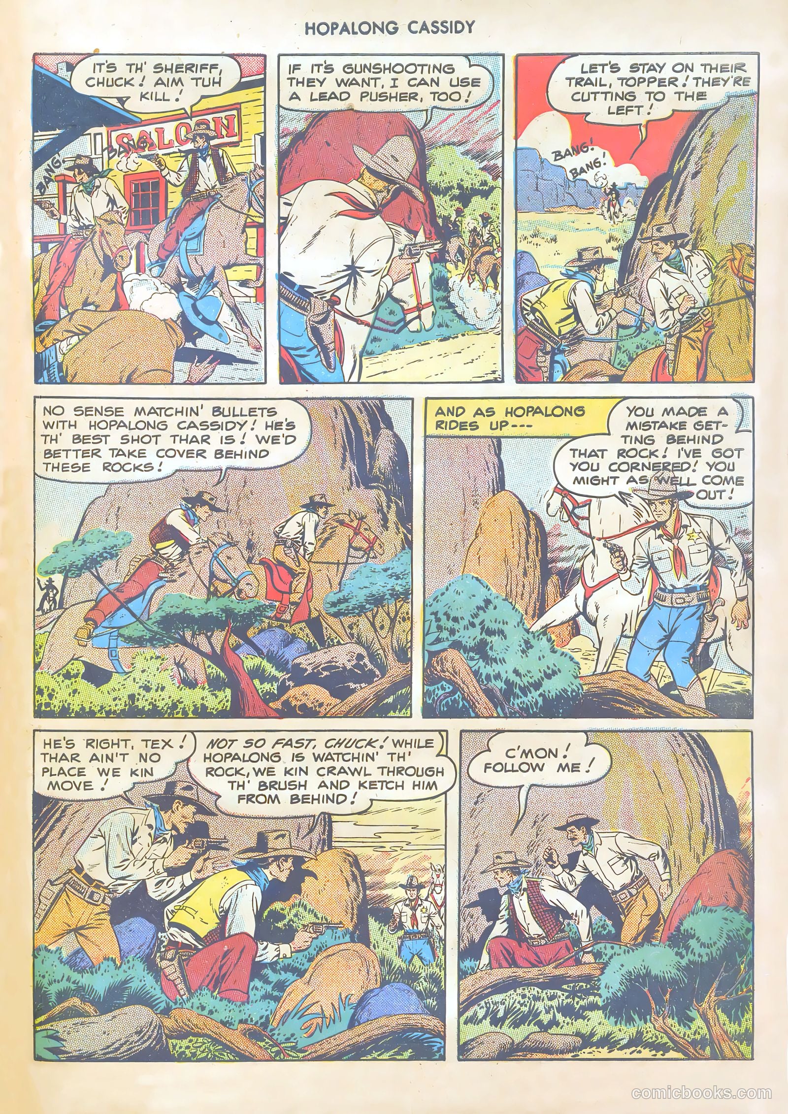 Hopalong Cassidy #25 (1948) — page 43 of 52
