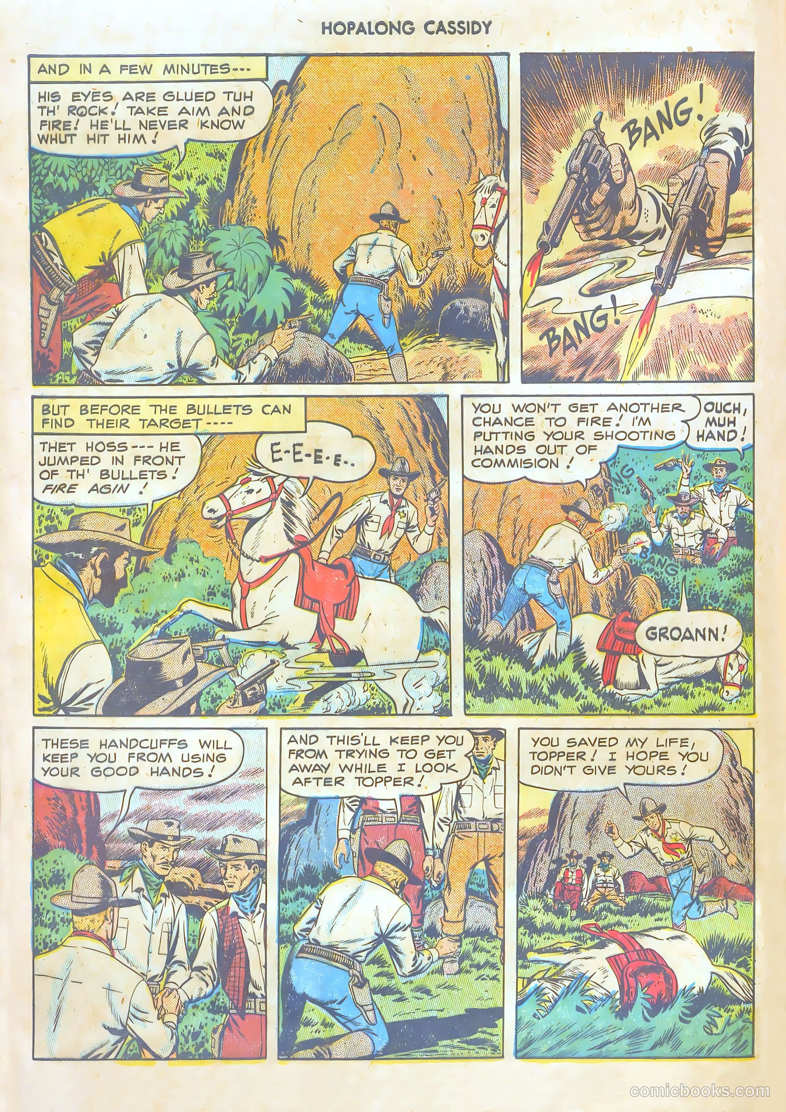Hopalong Cassidy #25 (1948) — page 44 of 52