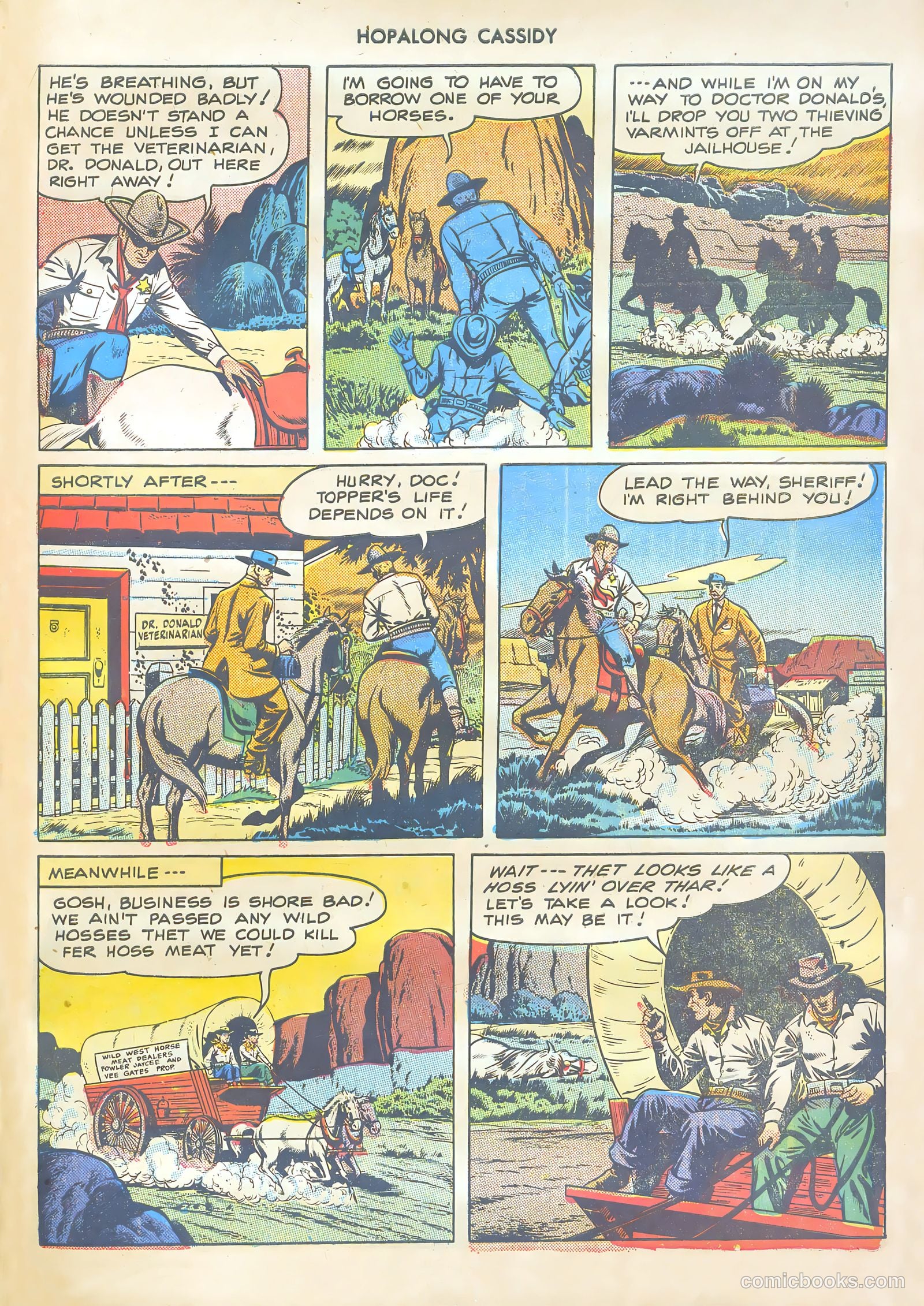 Hopalong Cassidy #25 (1948) — page 45 of 52