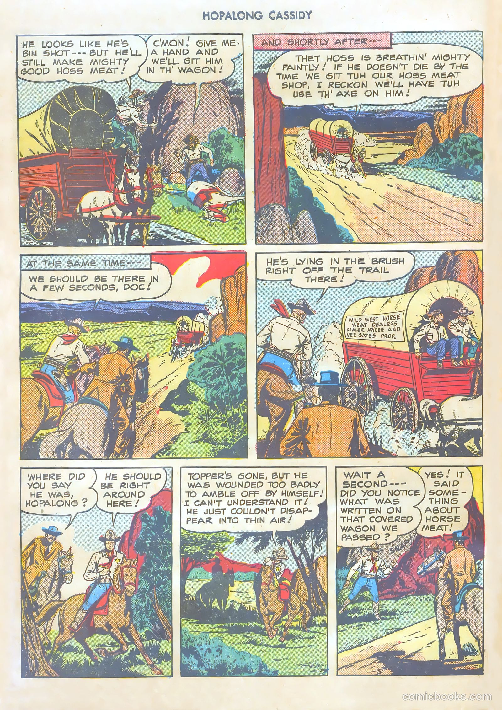 Hopalong Cassidy #25 (1948) — page 46 of 52