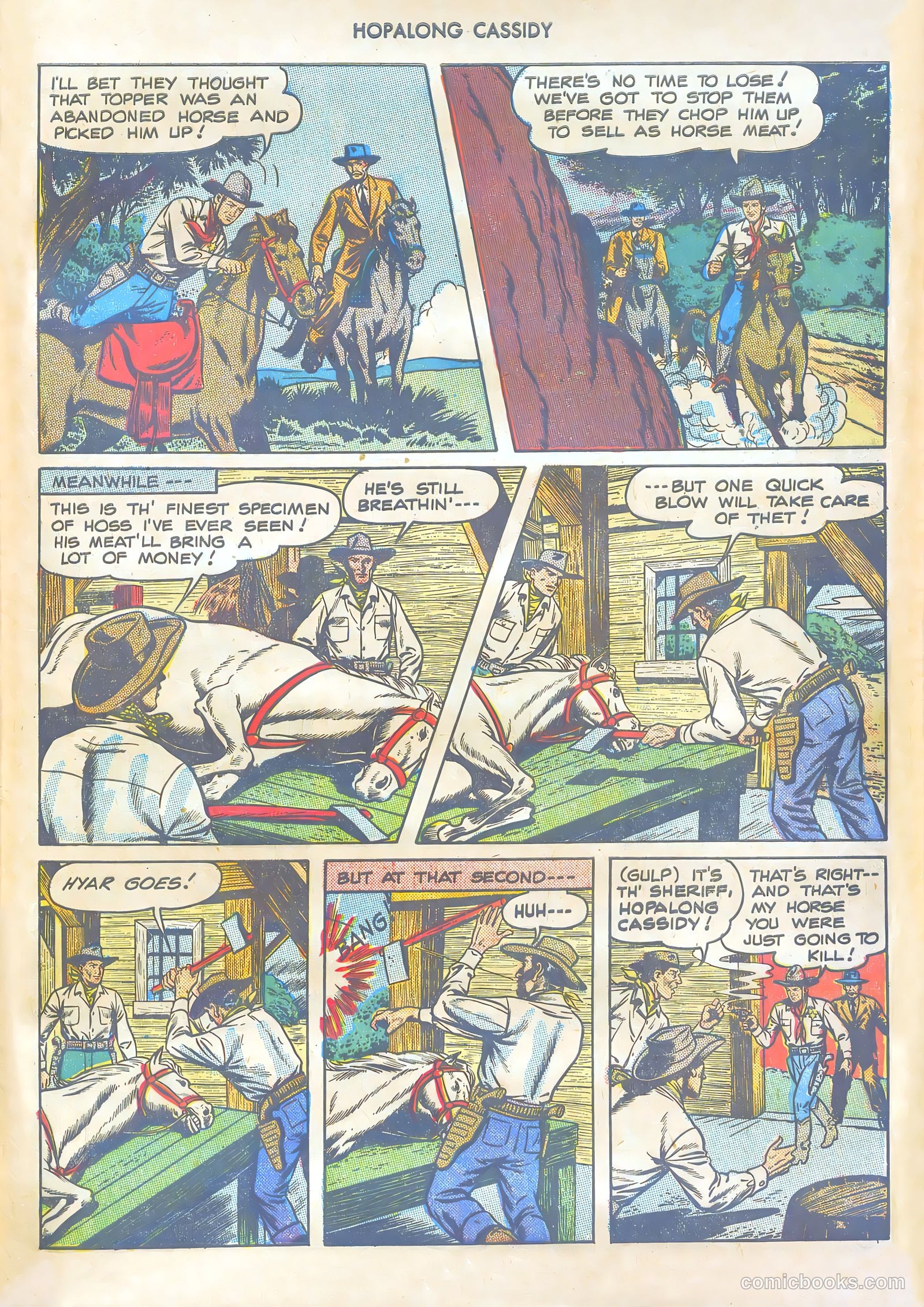Hopalong Cassidy #25 (1948) — page 47 of 52