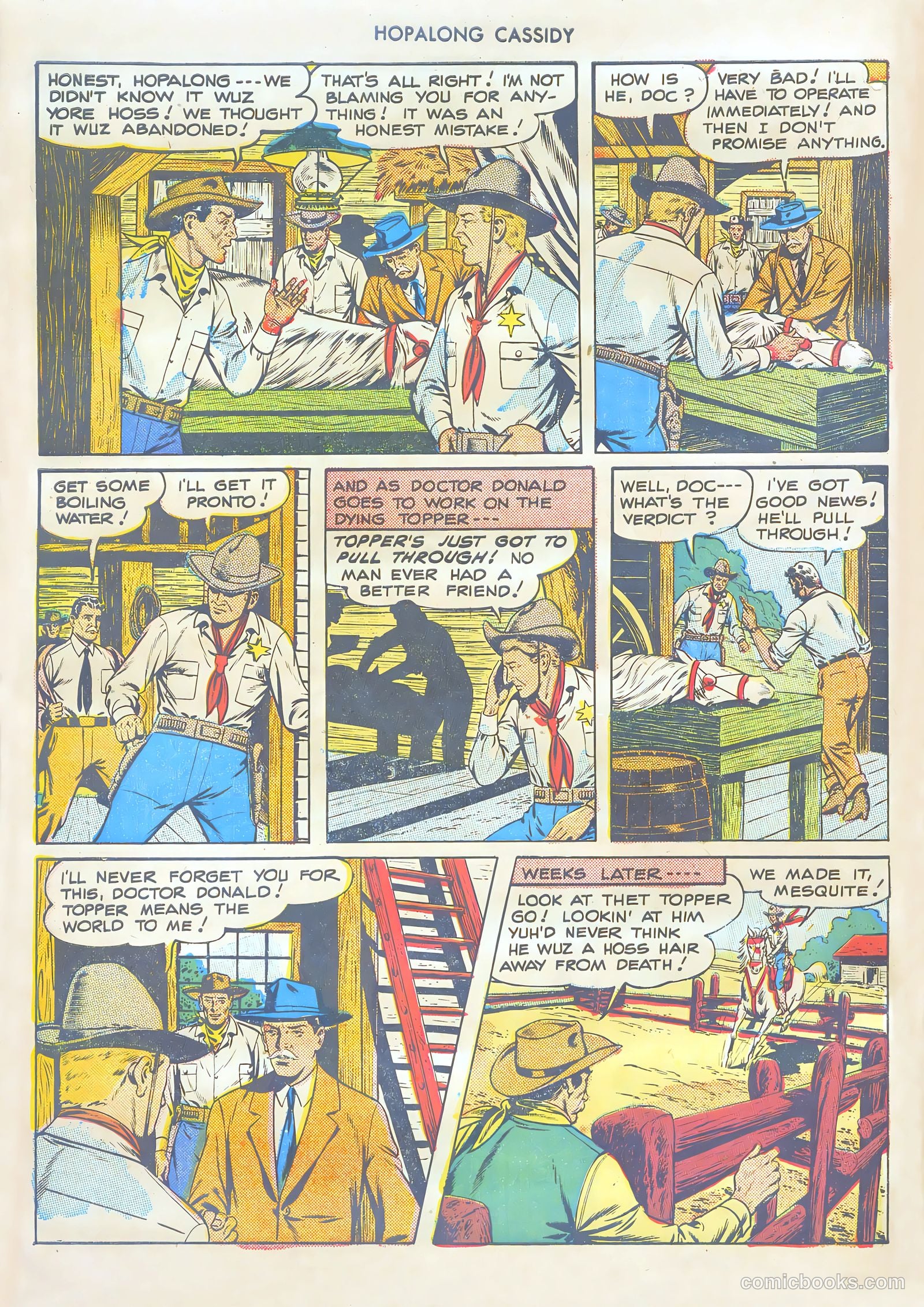Hopalong Cassidy #25 (1948) — page 48 of 52