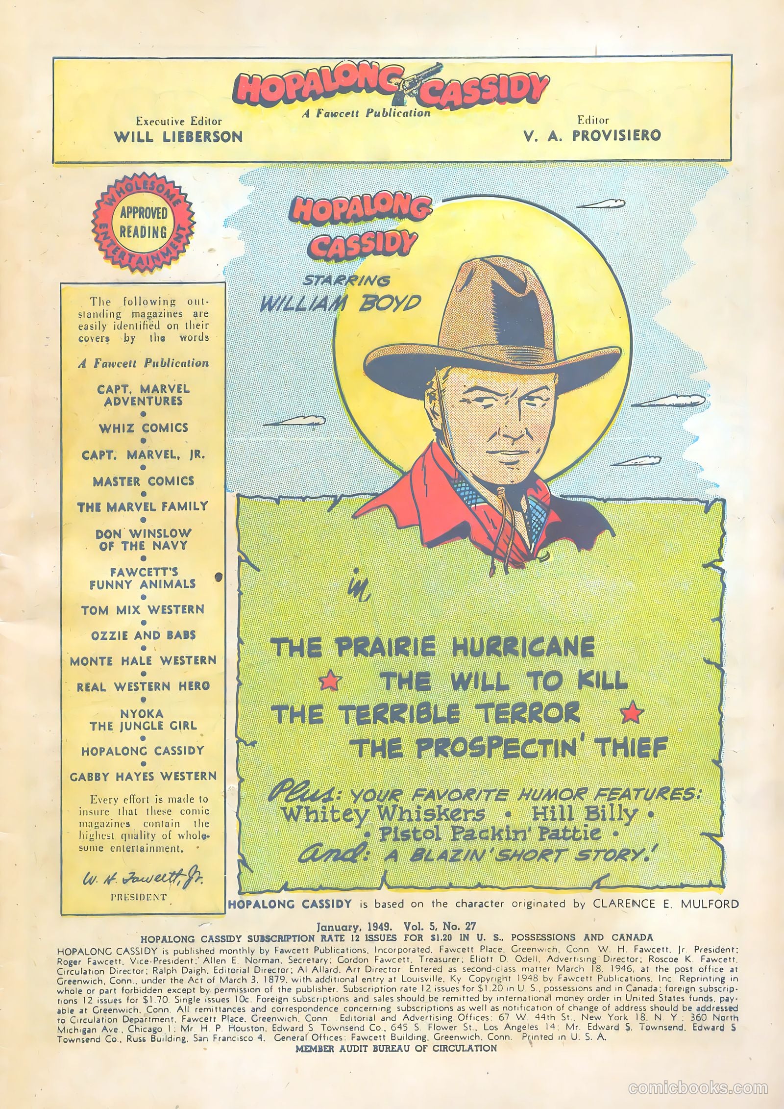 Hopalong Cassidy #27 (1949) — page 3 of 52