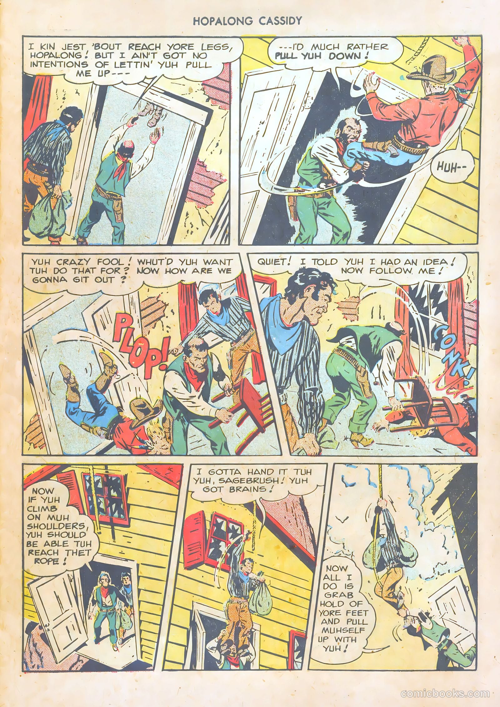 Hopalong Cassidy #27 (1949) — page 9 of 52