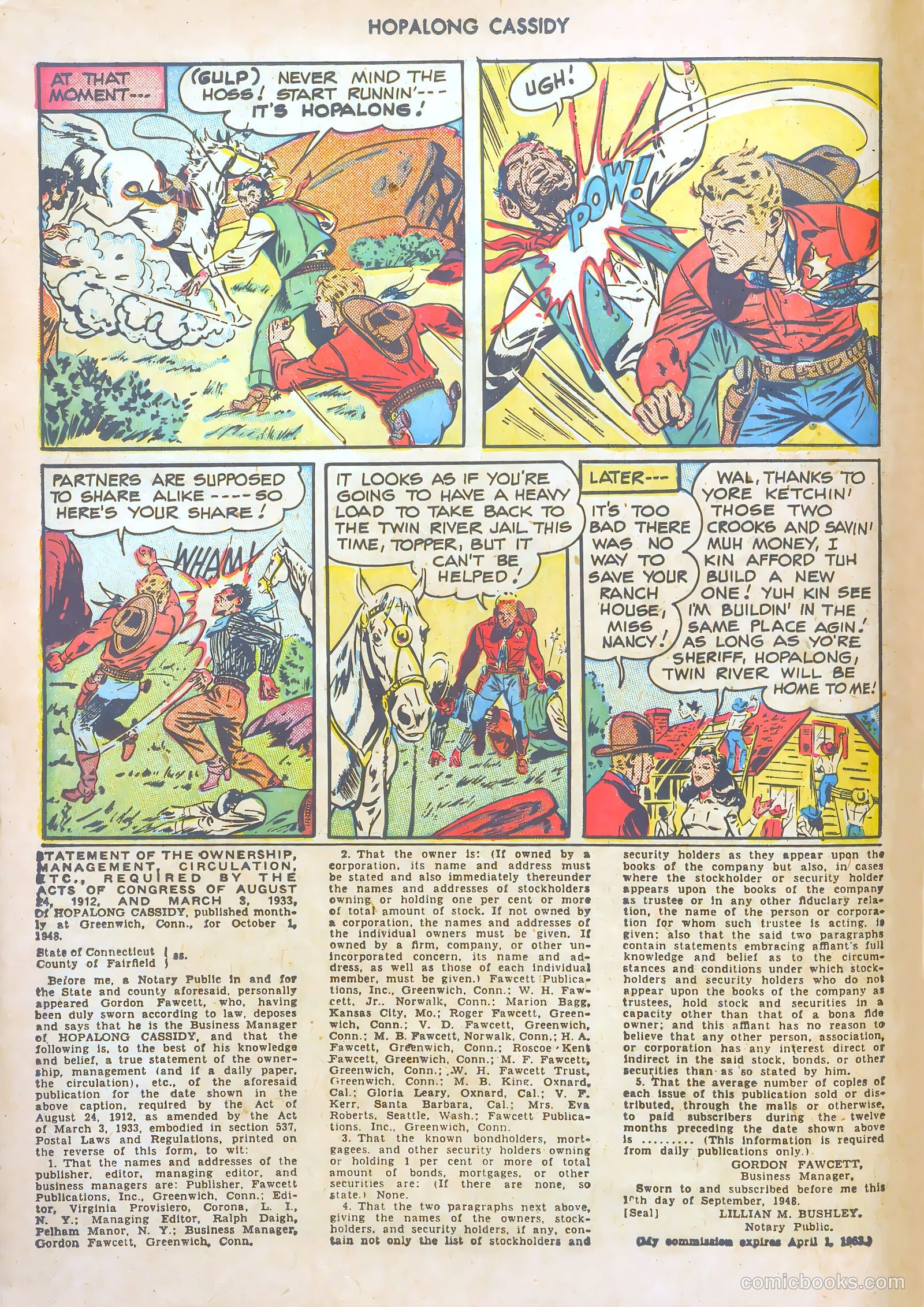 Hopalong Cassidy #27 (1949) — page 12 of 52