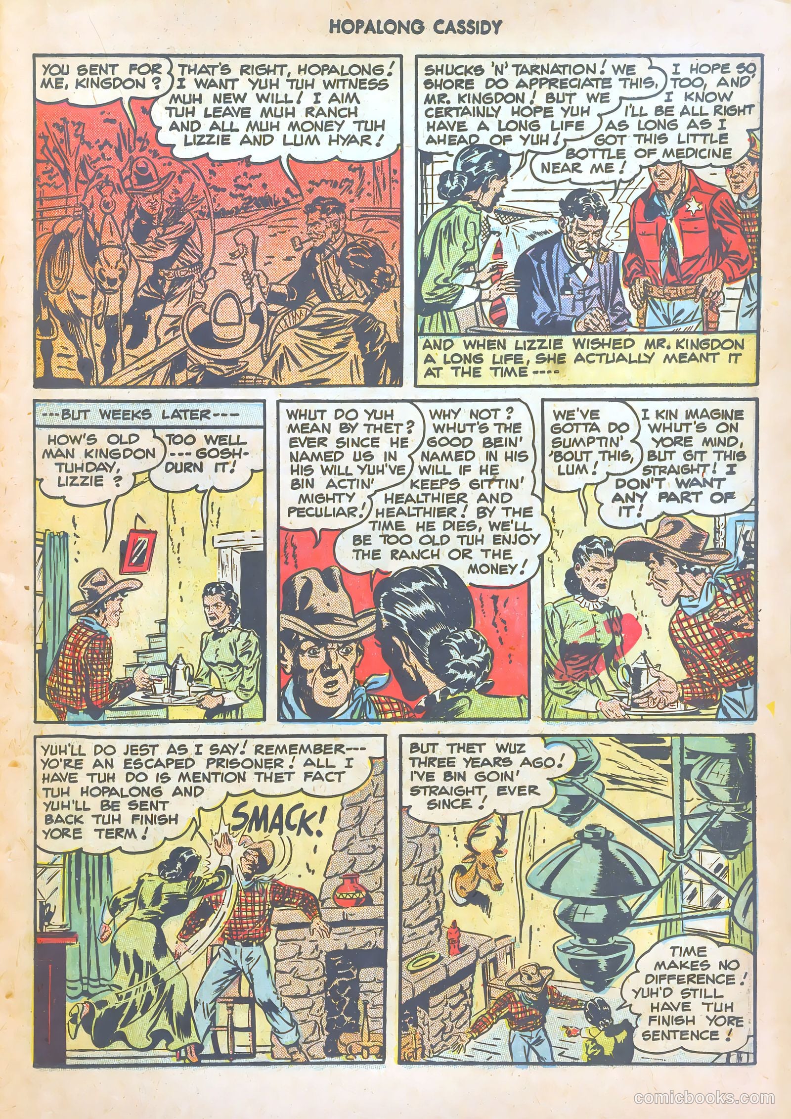 Hopalong Cassidy #27 (1949) — page 17 of 52
