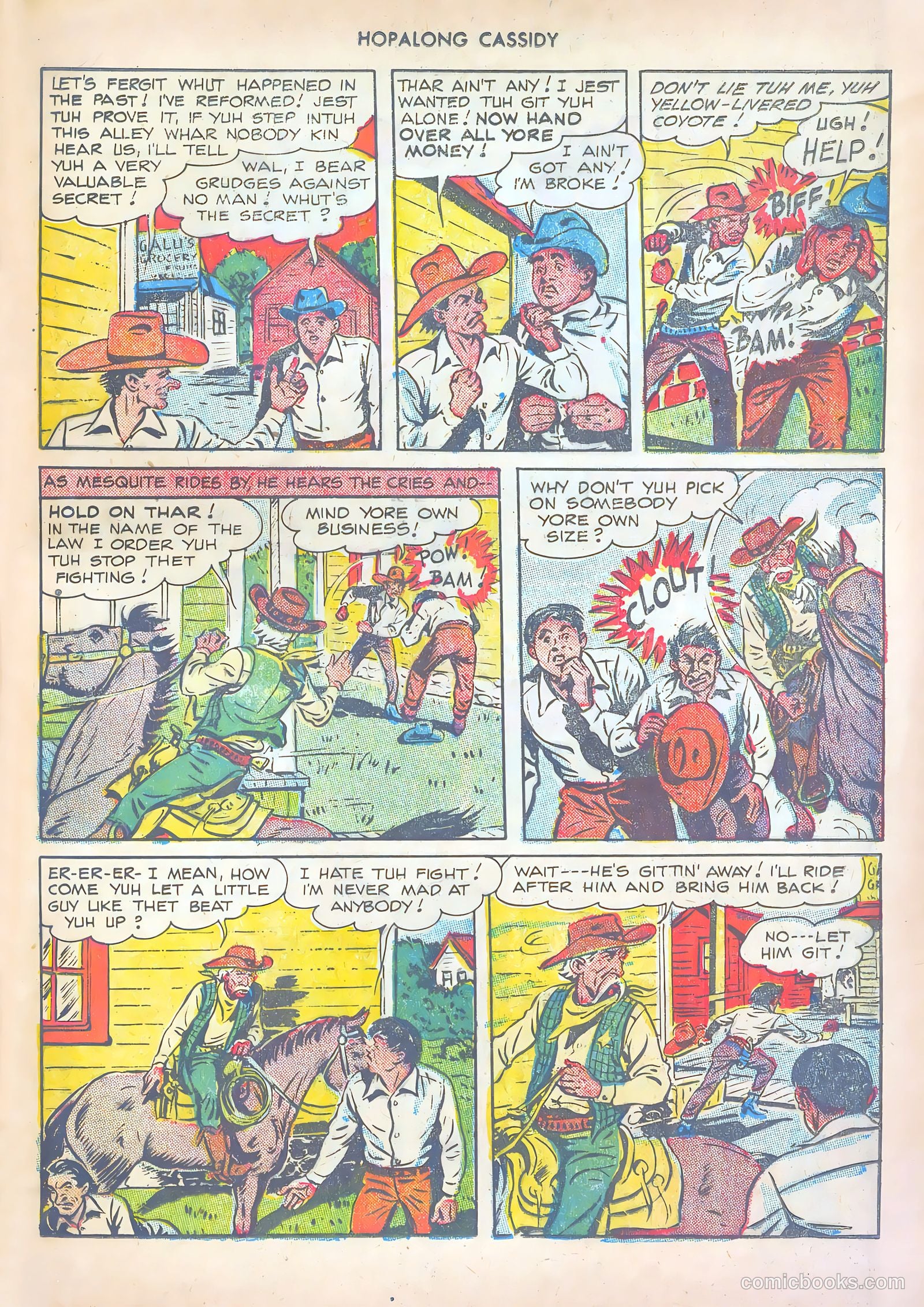 Hopalong Cassidy #27 (1949) — page 27 of 52