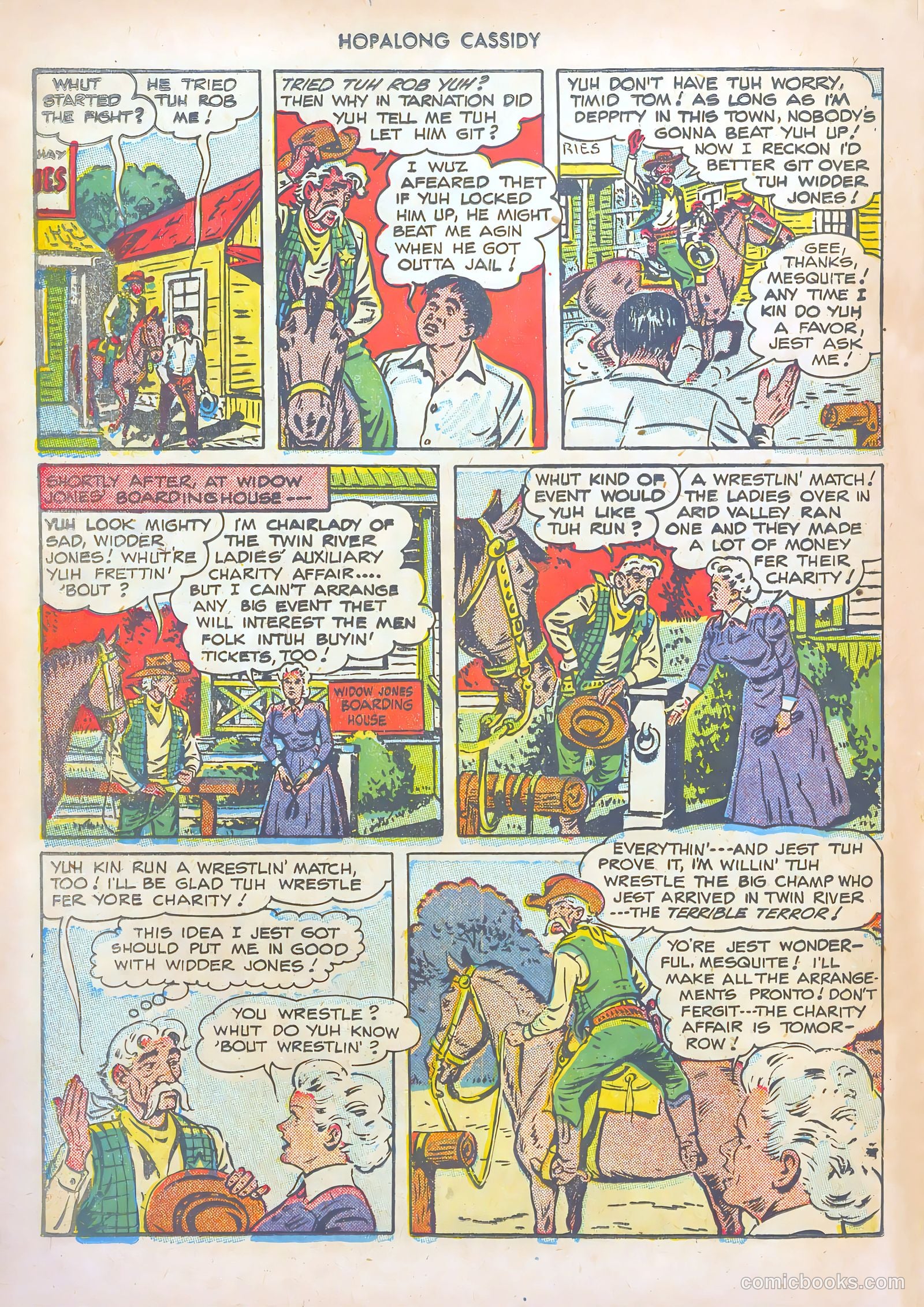 Hopalong Cassidy #27 (1949) — page 28 of 52