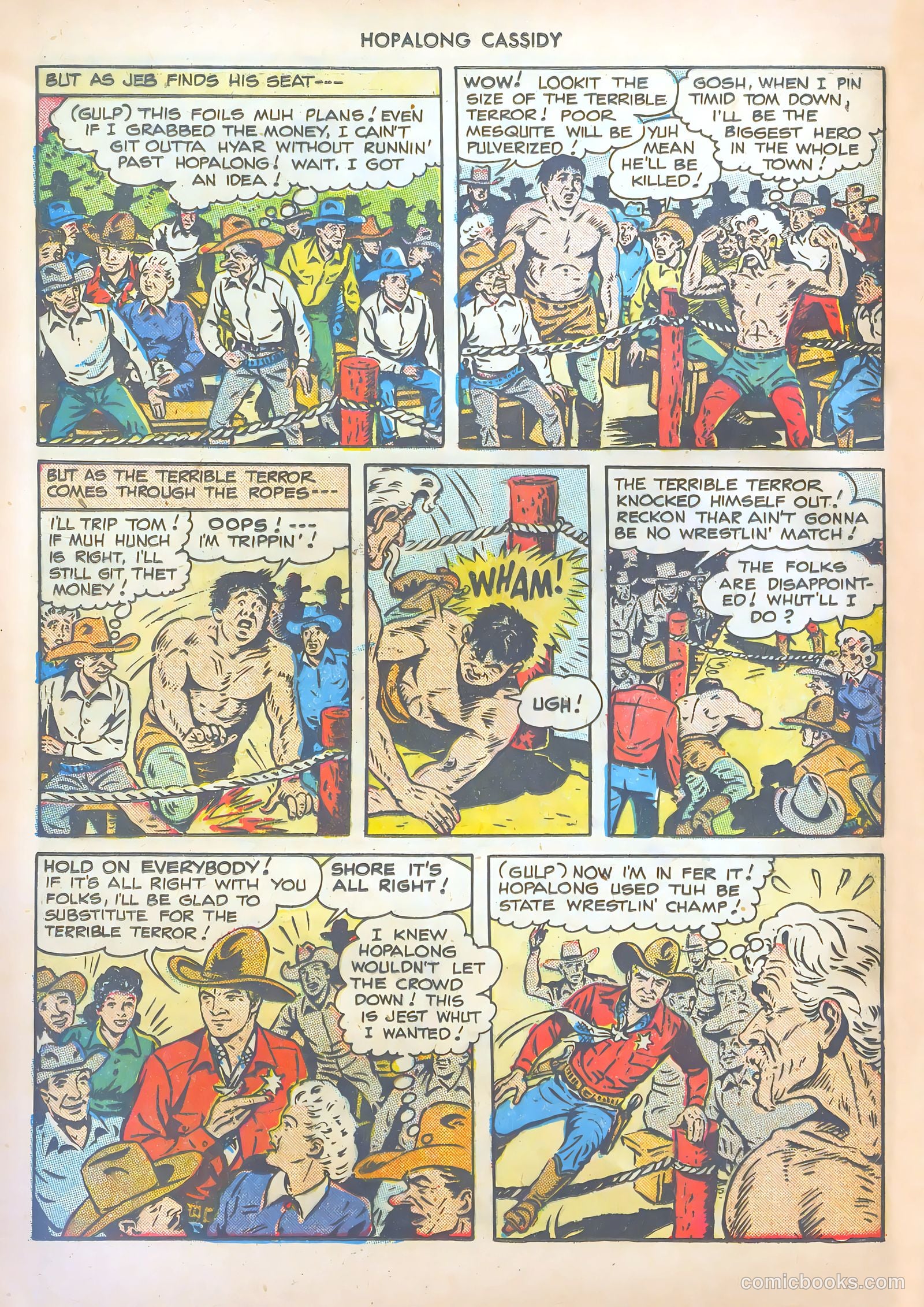 Hopalong Cassidy #27 (1949) — page 30 of 52